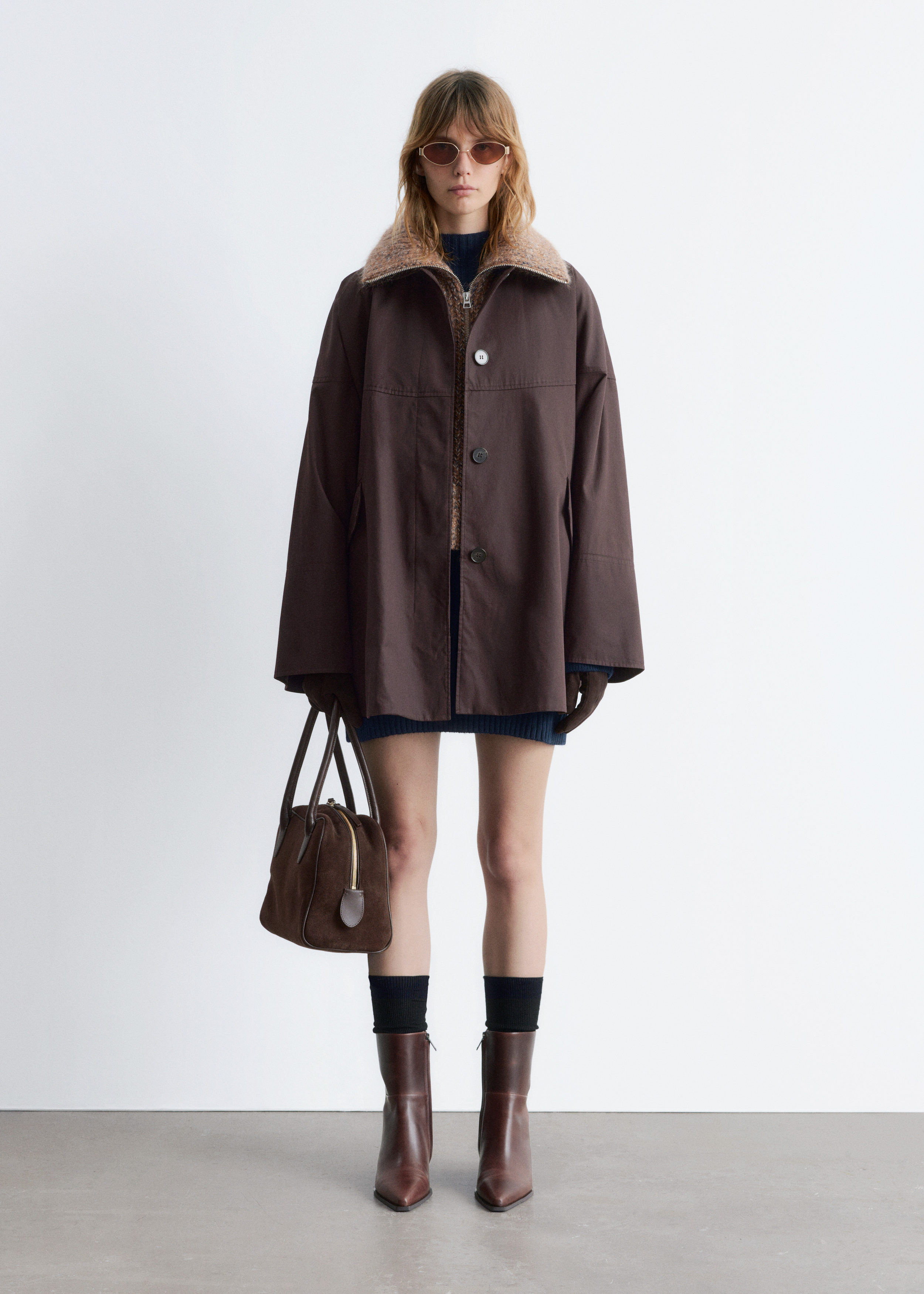 & Other Stories SLEEK LEATHER COWBOY BOOTS