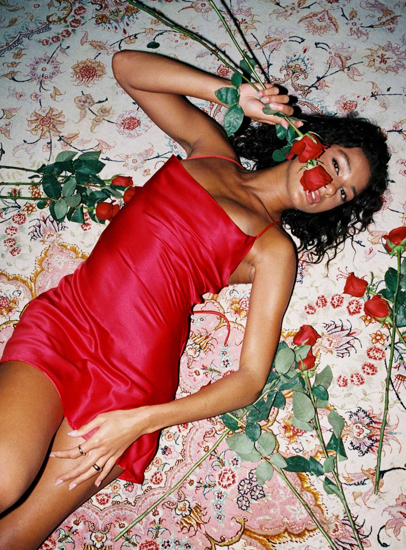 Celena Mini Dress Red