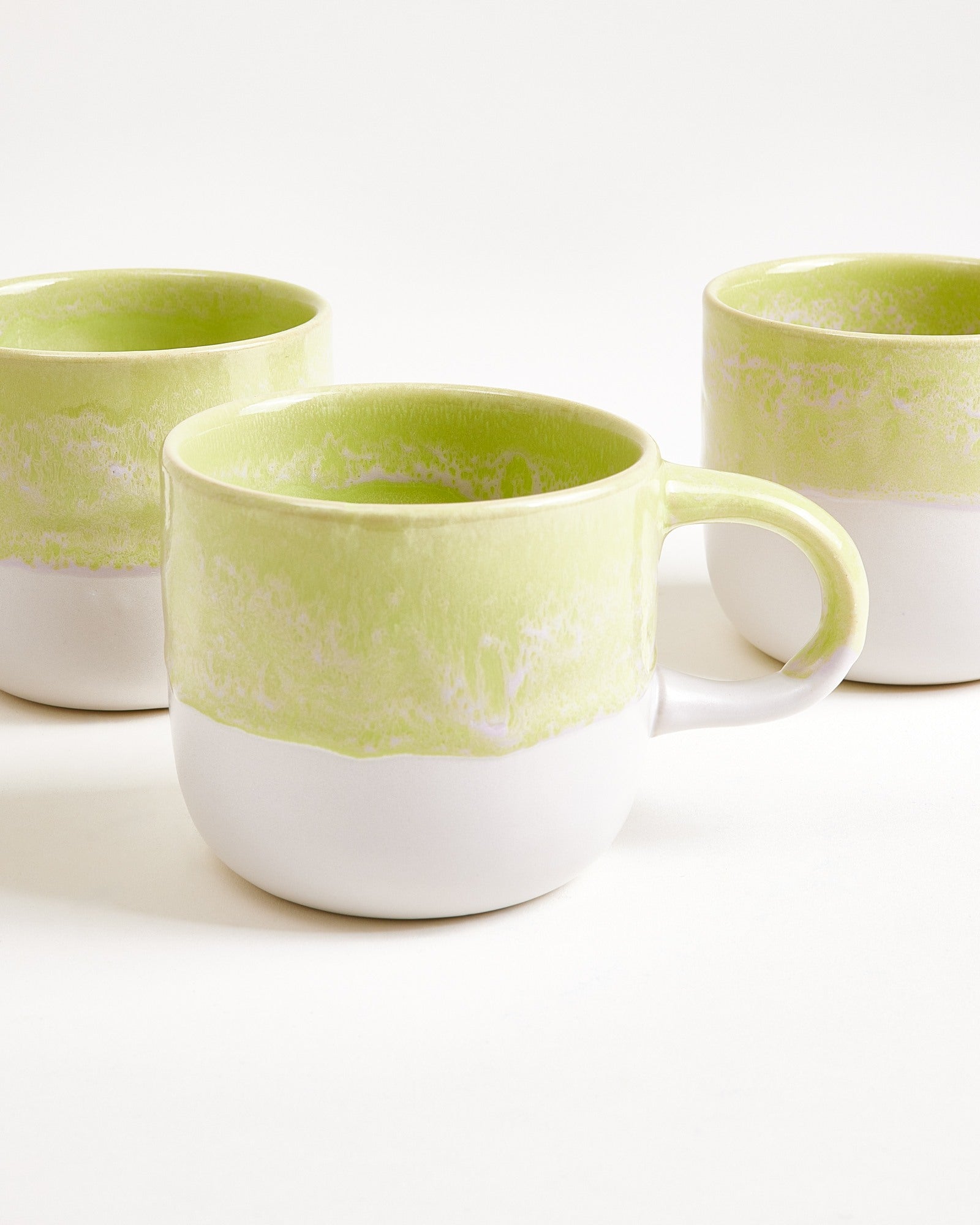 Coimbra Tasse groß lime 4er-Set