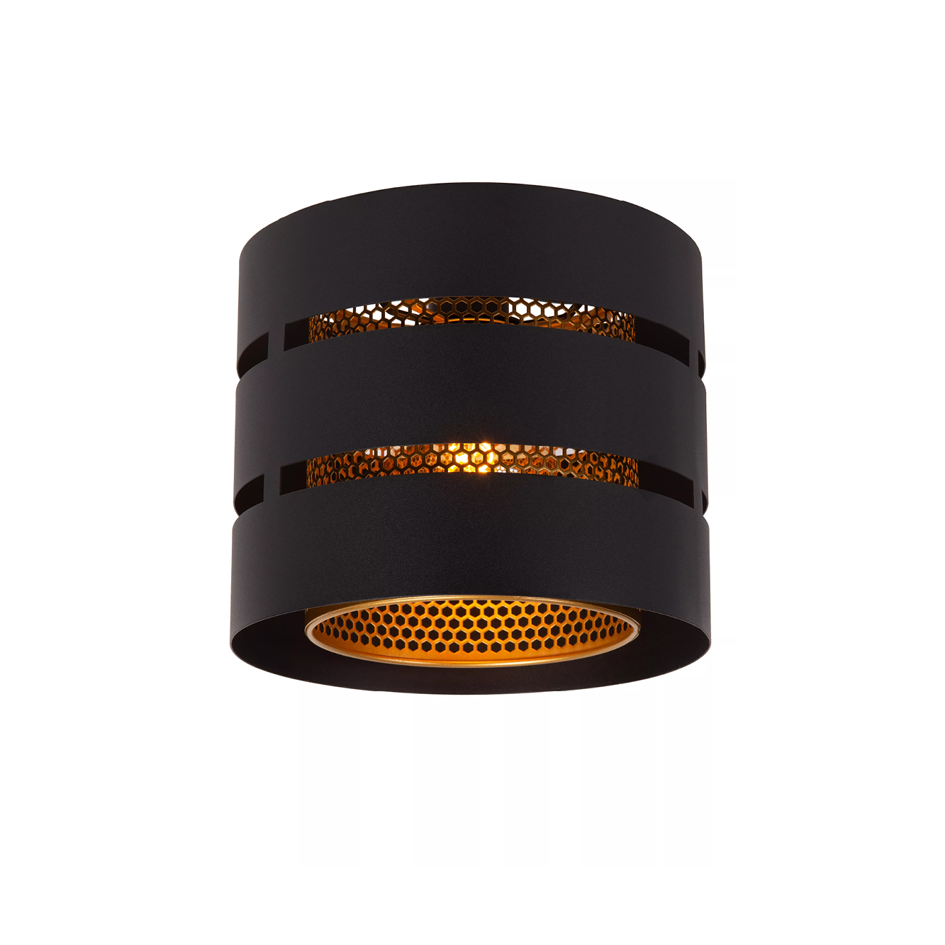 ROSAS PLAFONDLAMP Ø 26CM ZWART