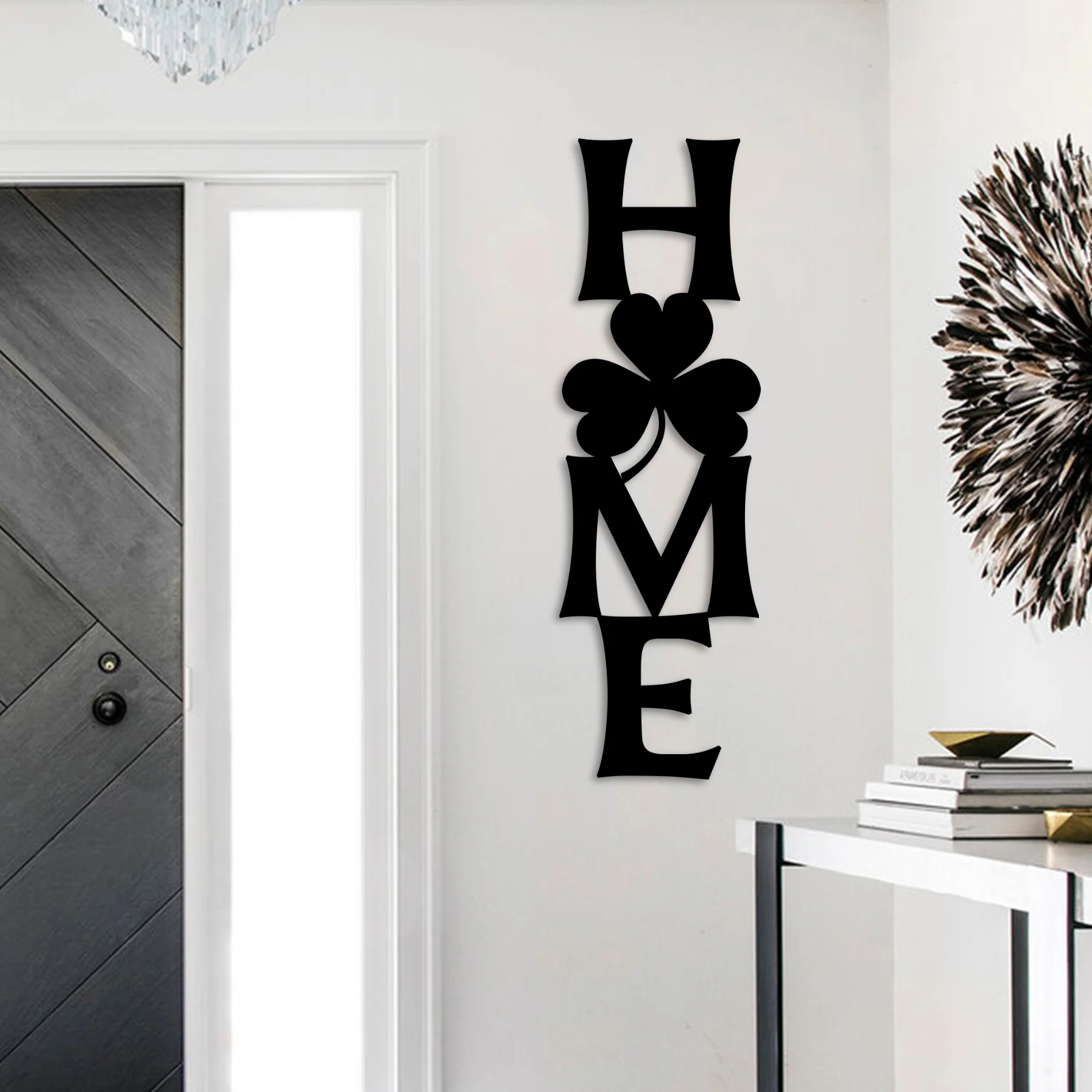 Shamrock Vertical Home Metal Wall Art - Alvarez Pro Painting LLC