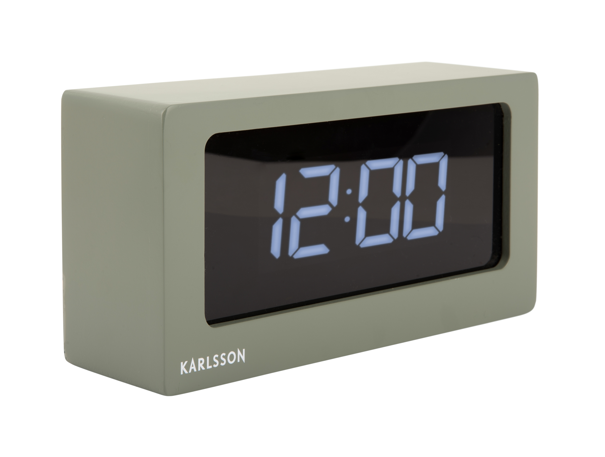 Alarm clock Boxed LED warm grey