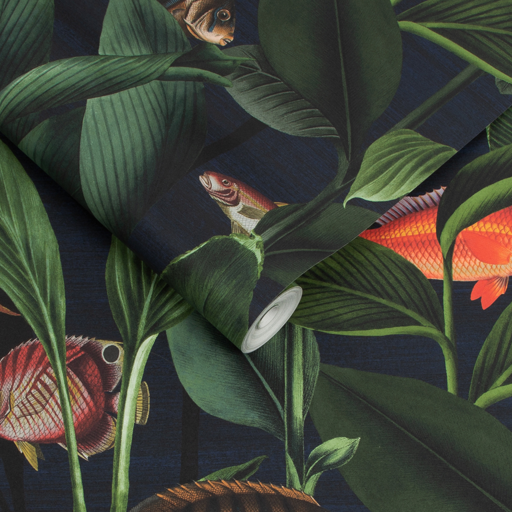 Graham & Brown  vliesbehang  Aquarium Deep Sea Graham & Brown  vliesbehang  Aquarium Deep Sea