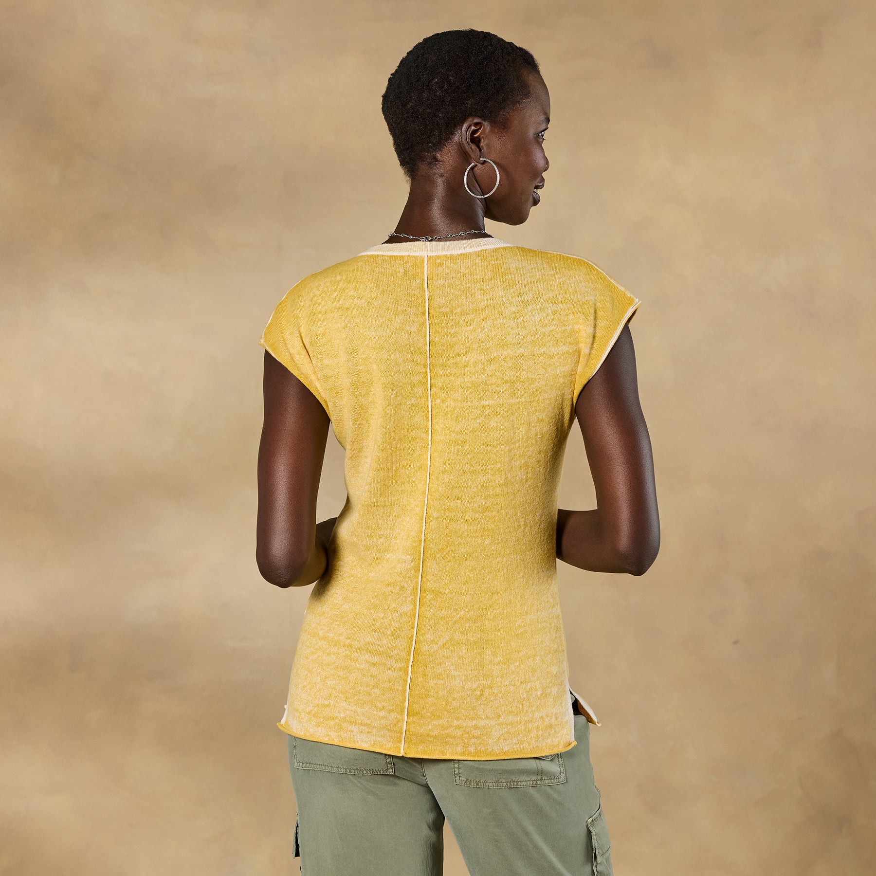 Laurette Sweater Tee, Petite - Sundance Living