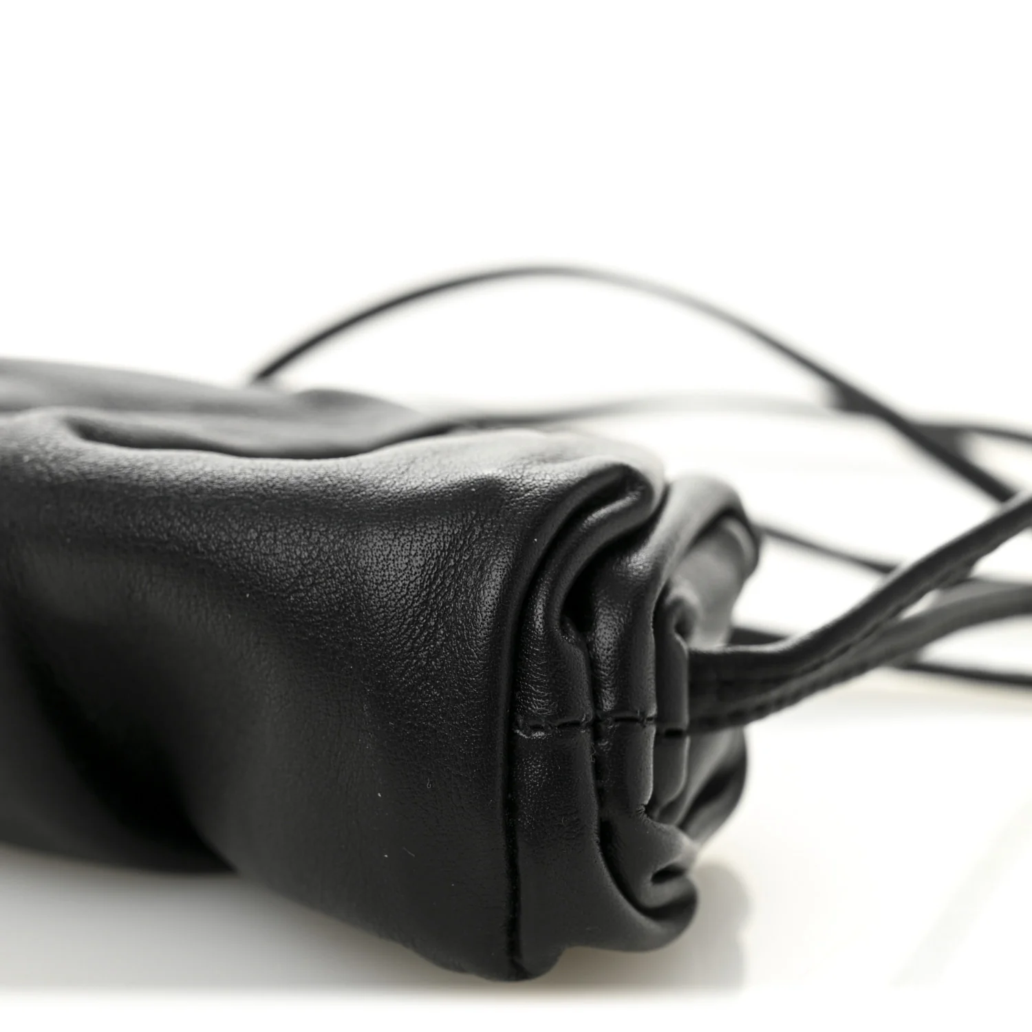 Butter Calfskin Coin Purse Black - Top Club