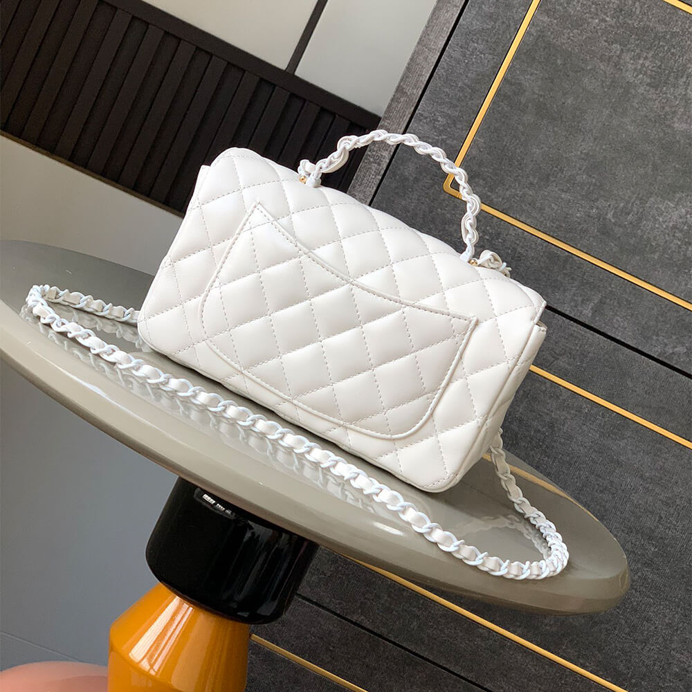 Chanel Mini Flap Bag with Top Handle(HIGH-END GRADE) - Top Club