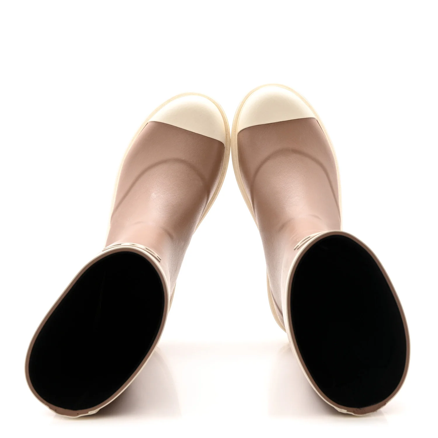 Caoutchouk CC High Boots 38 Beige White