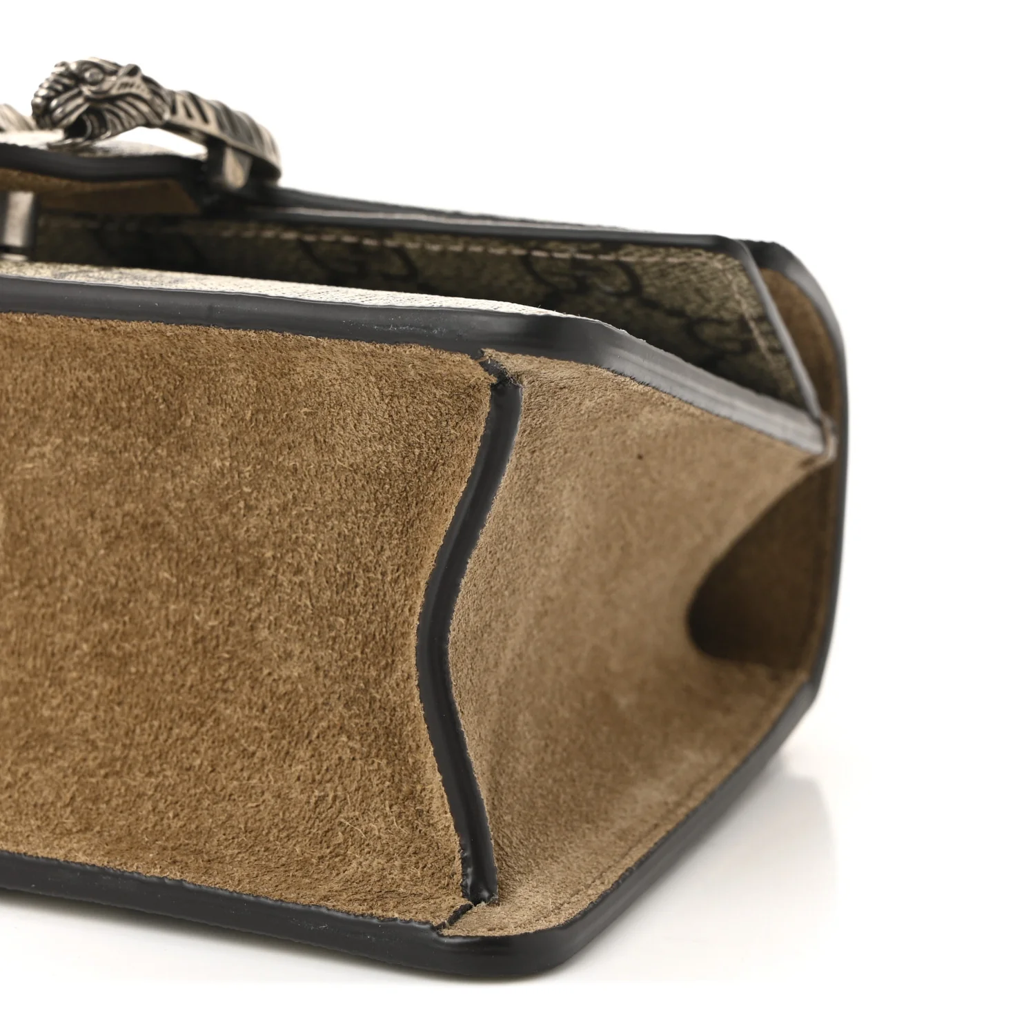 GG Supreme Monogram Mini Dionysus Top Handle Bag Taupe - Top Club