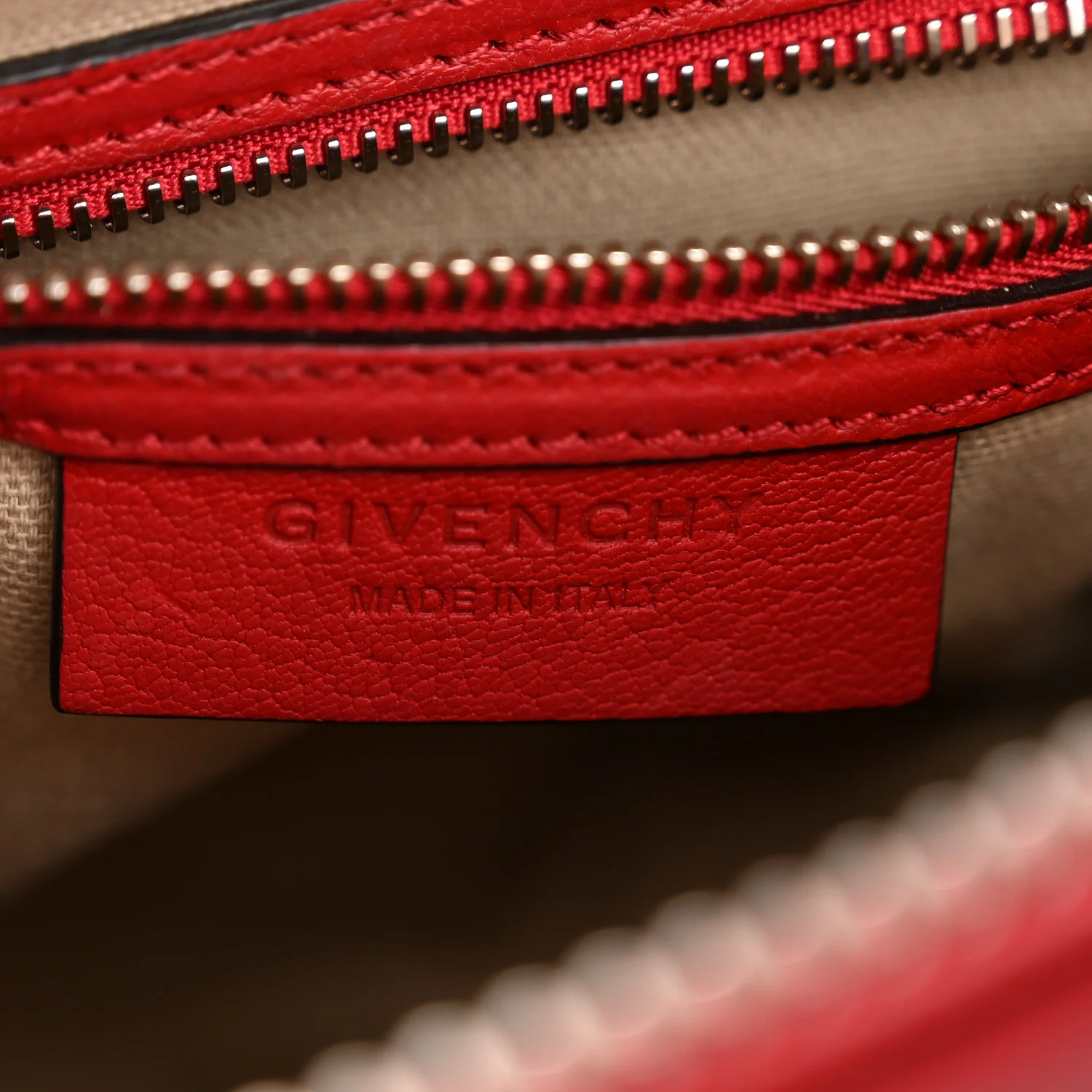 Sugar Goatskin Mini Antigona Red - Top Club