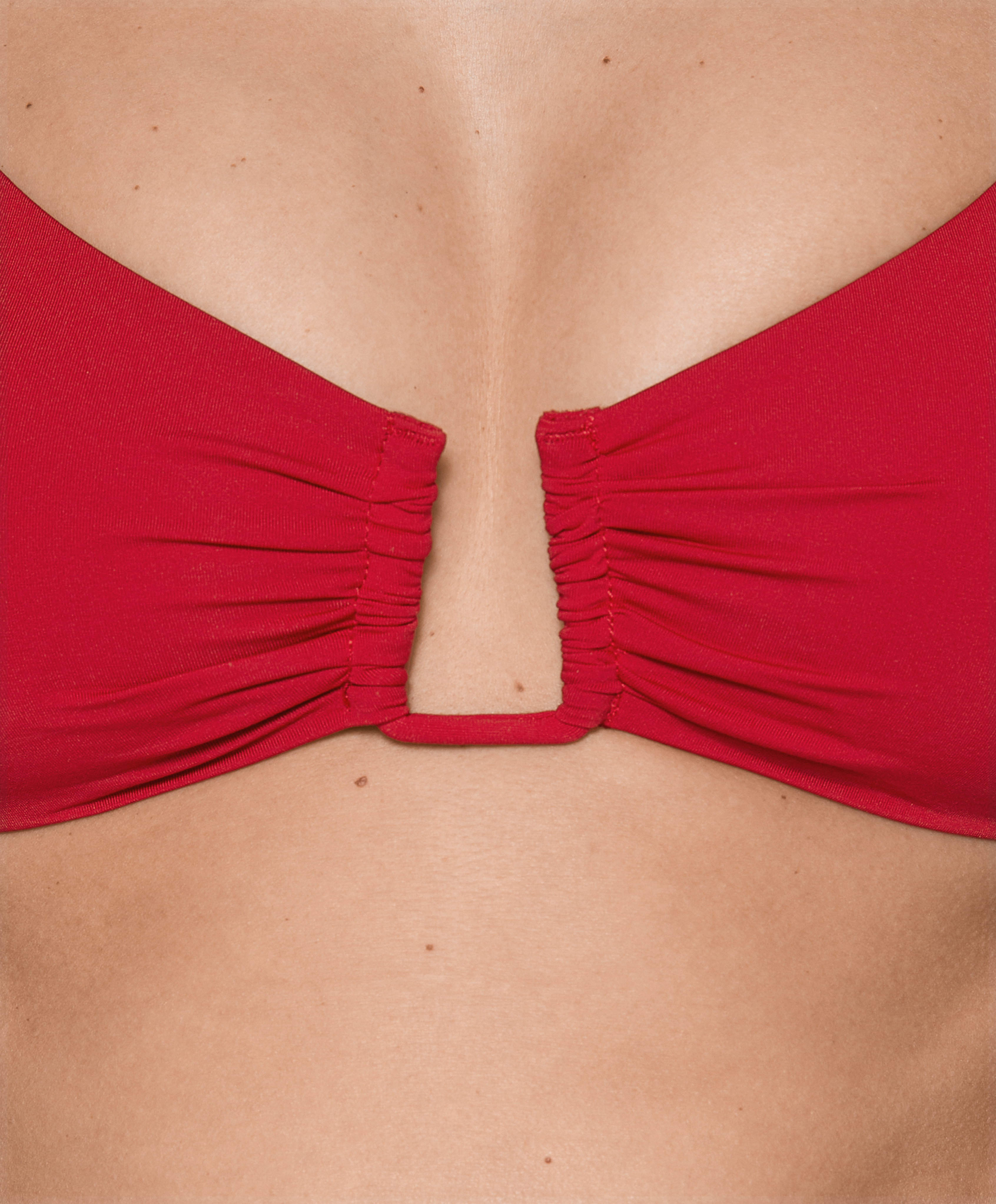 OYSHO U-neck halter bikini top