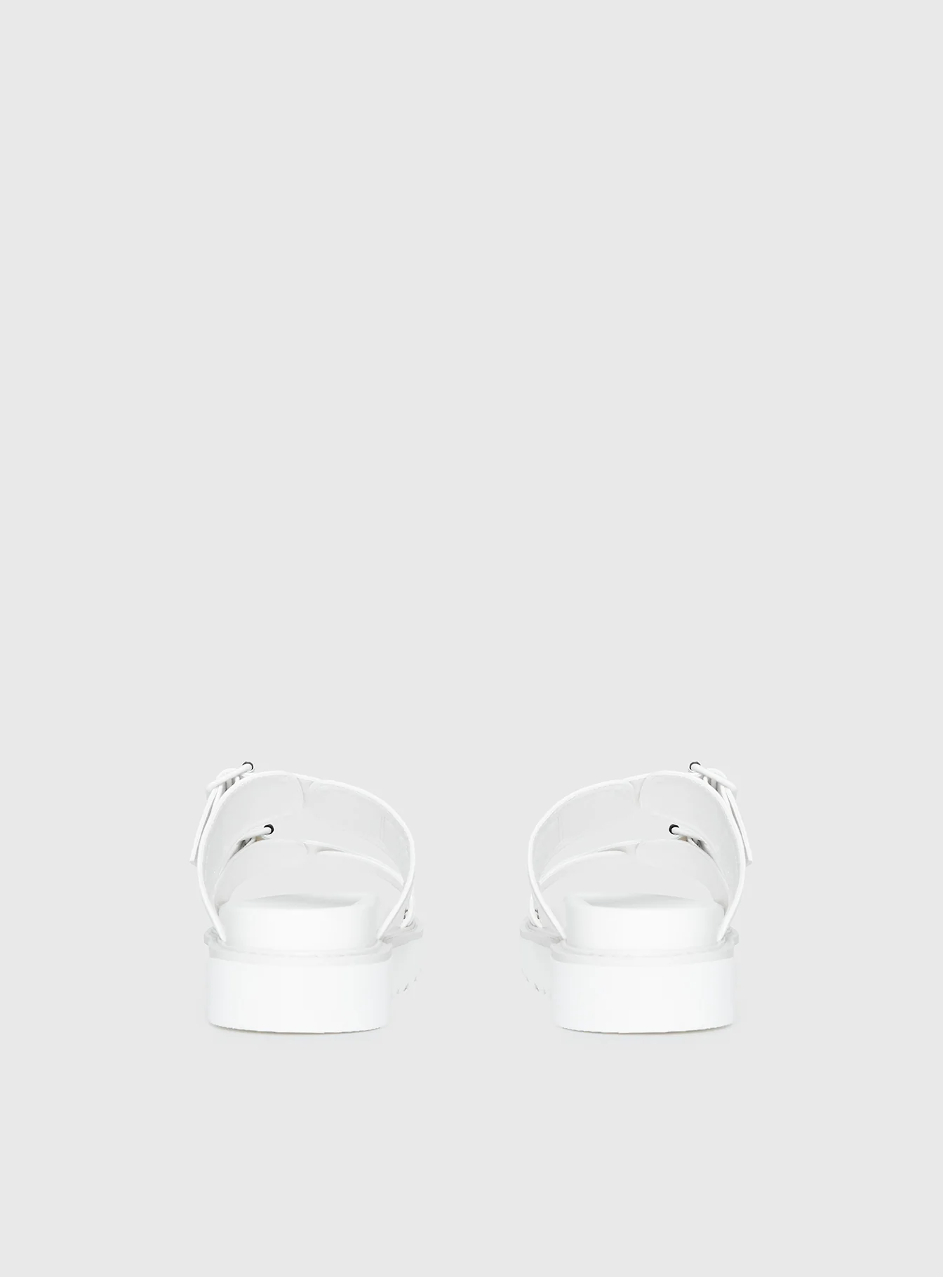 Ma Belle Sandals All White