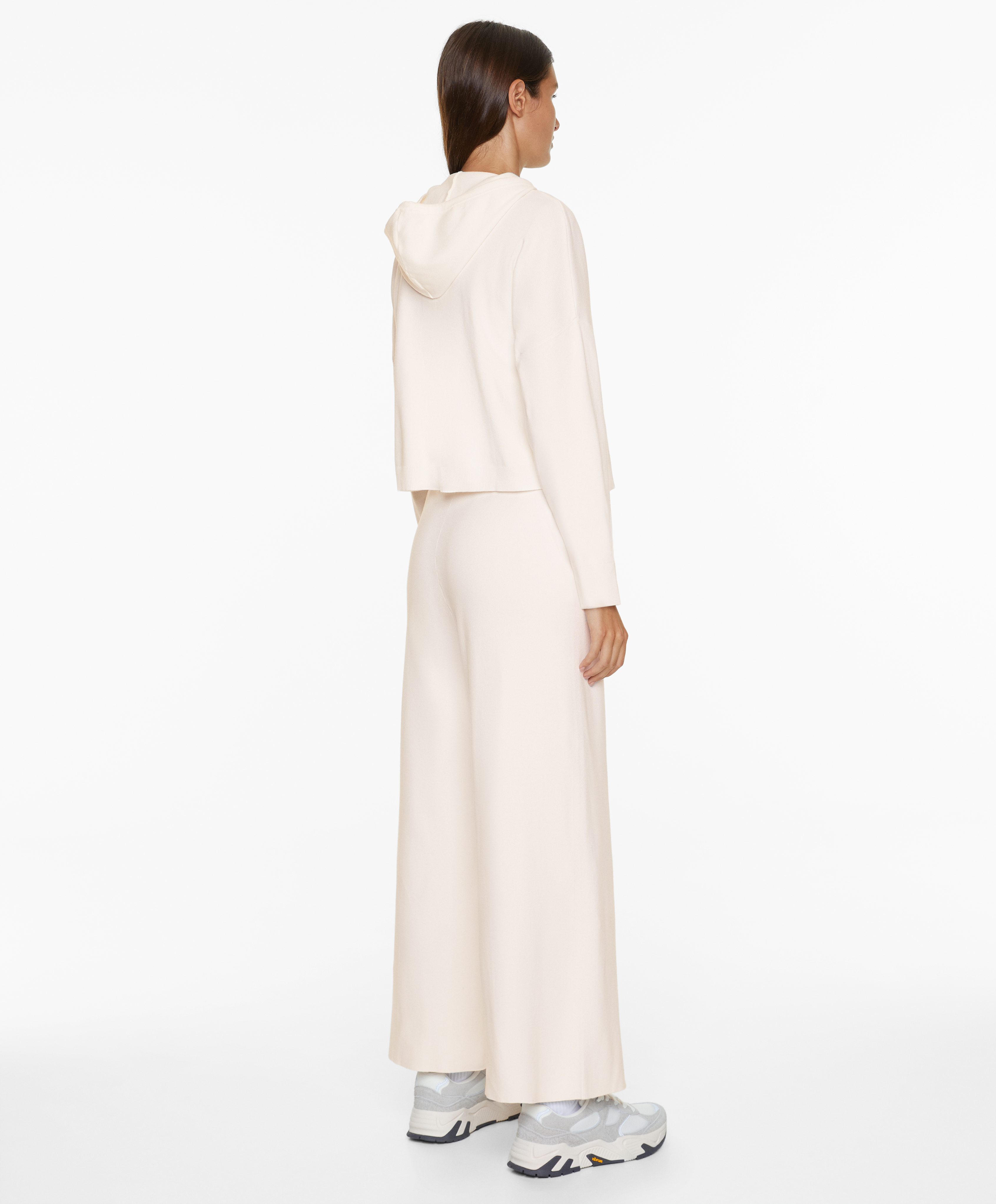 OYSHO Hooded knit sweatshirt
