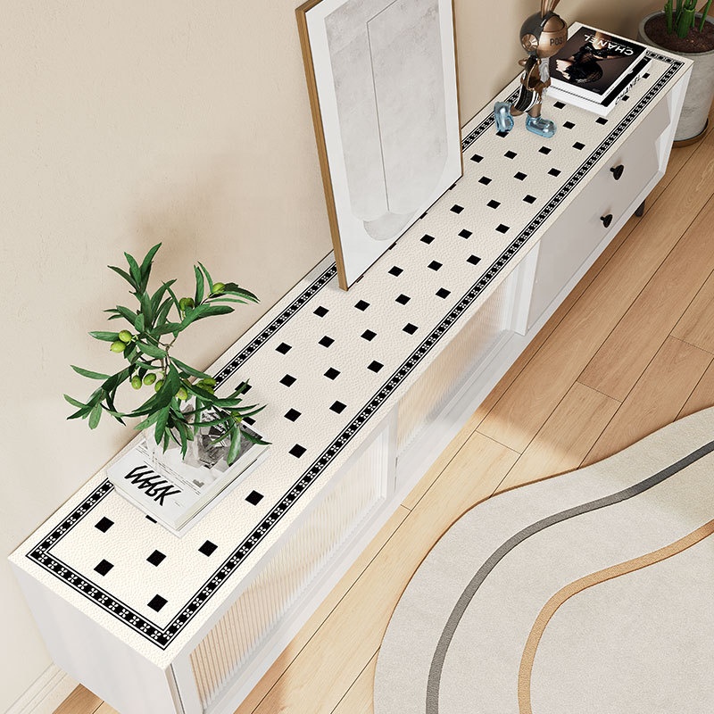 Non-slip Waterproof Scratch Resistant Tablecloth Printed Place Leather Rugs Pvc Table Mat for Digital Printing（10 pcs）