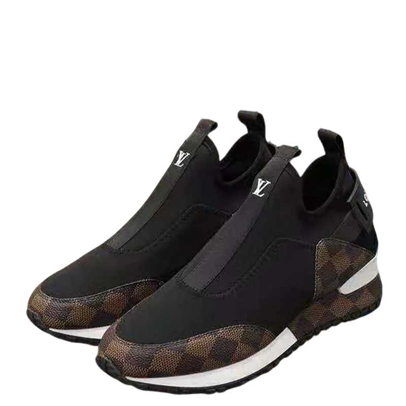 Louis Vuitton Women's Stylish Slip-On Sneakers With Signature Patterns - Sneaker Replica Workshop