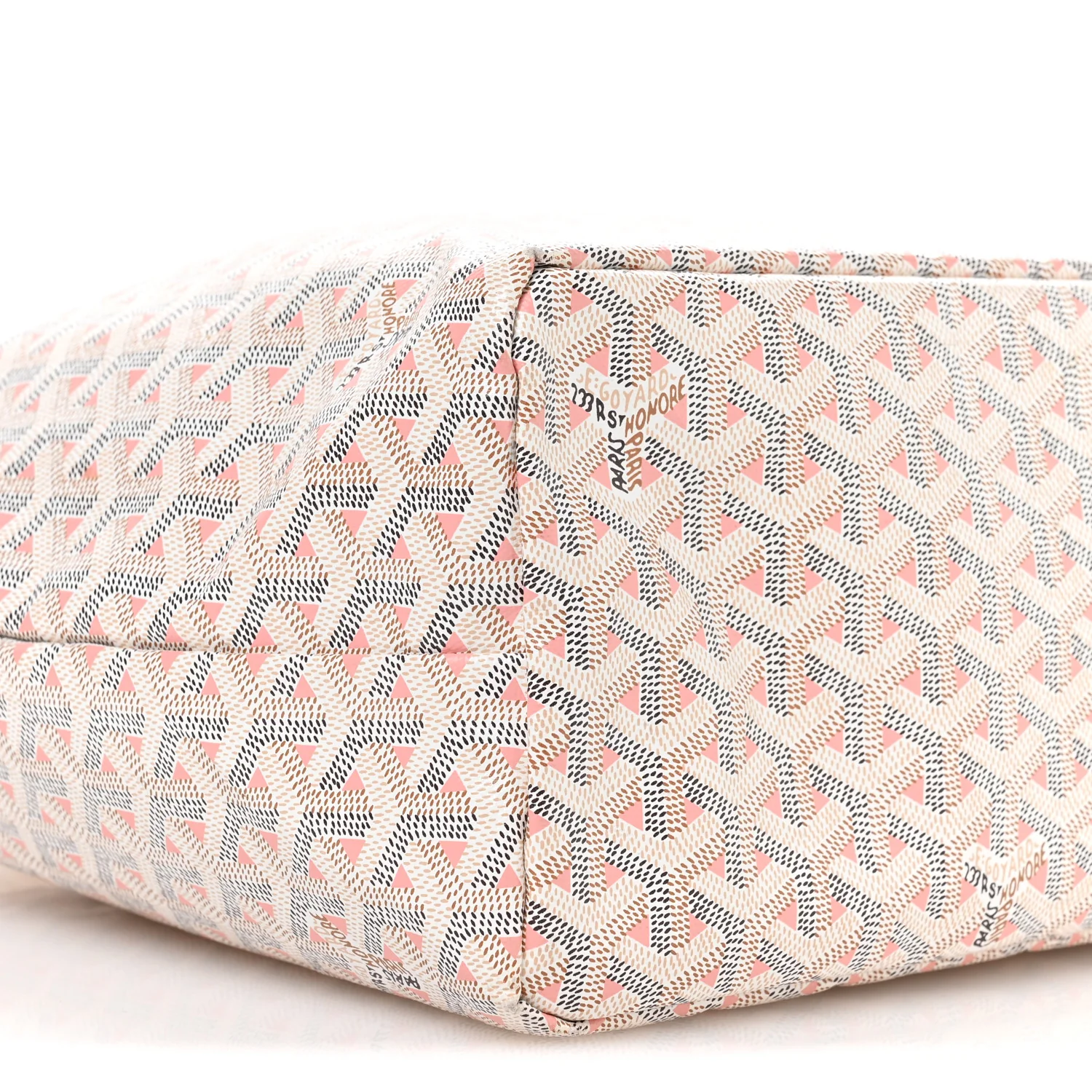 Goyardine Saint Louis Claire Voie PM White Pink - Top Club