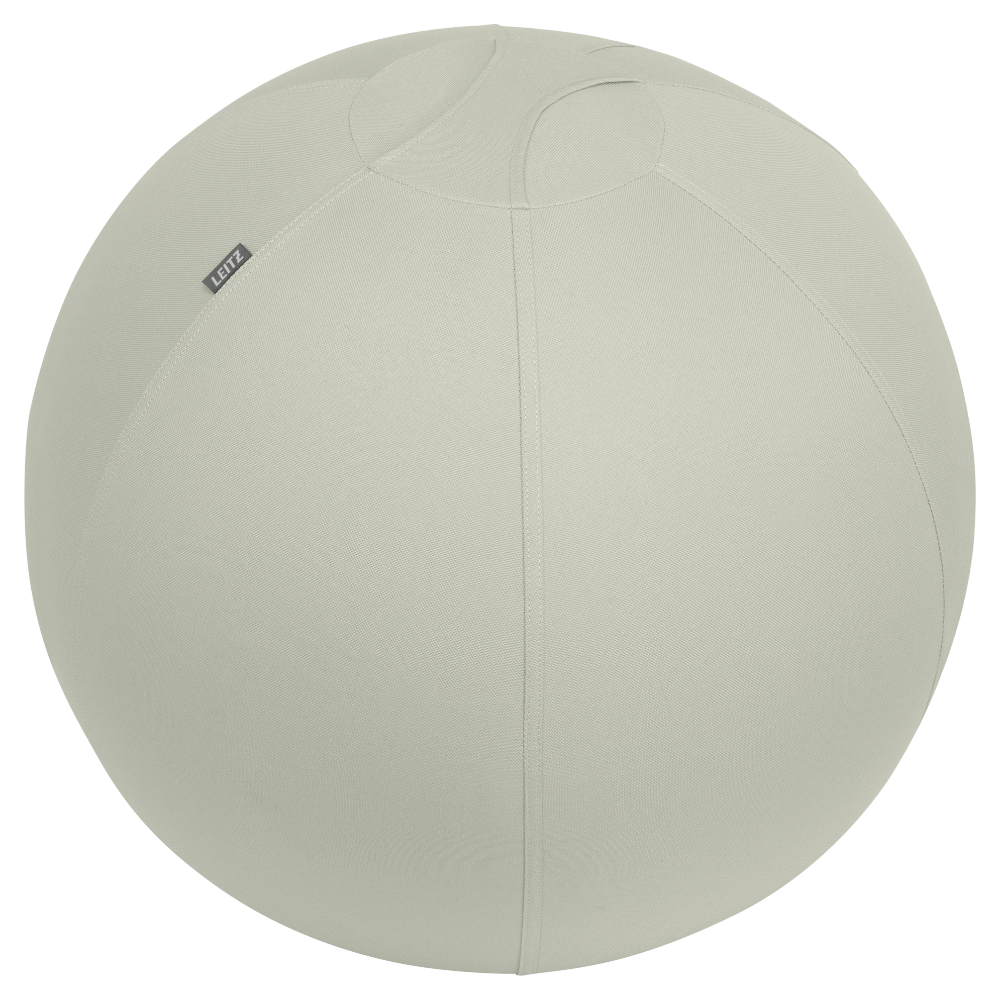 Zitbal met anti-rol ontwerp 65 cm lichtgrijs