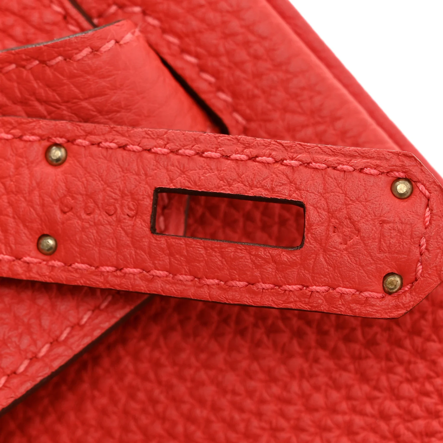 Togo Birkin 30 Rouge Pivoine - Top Club
