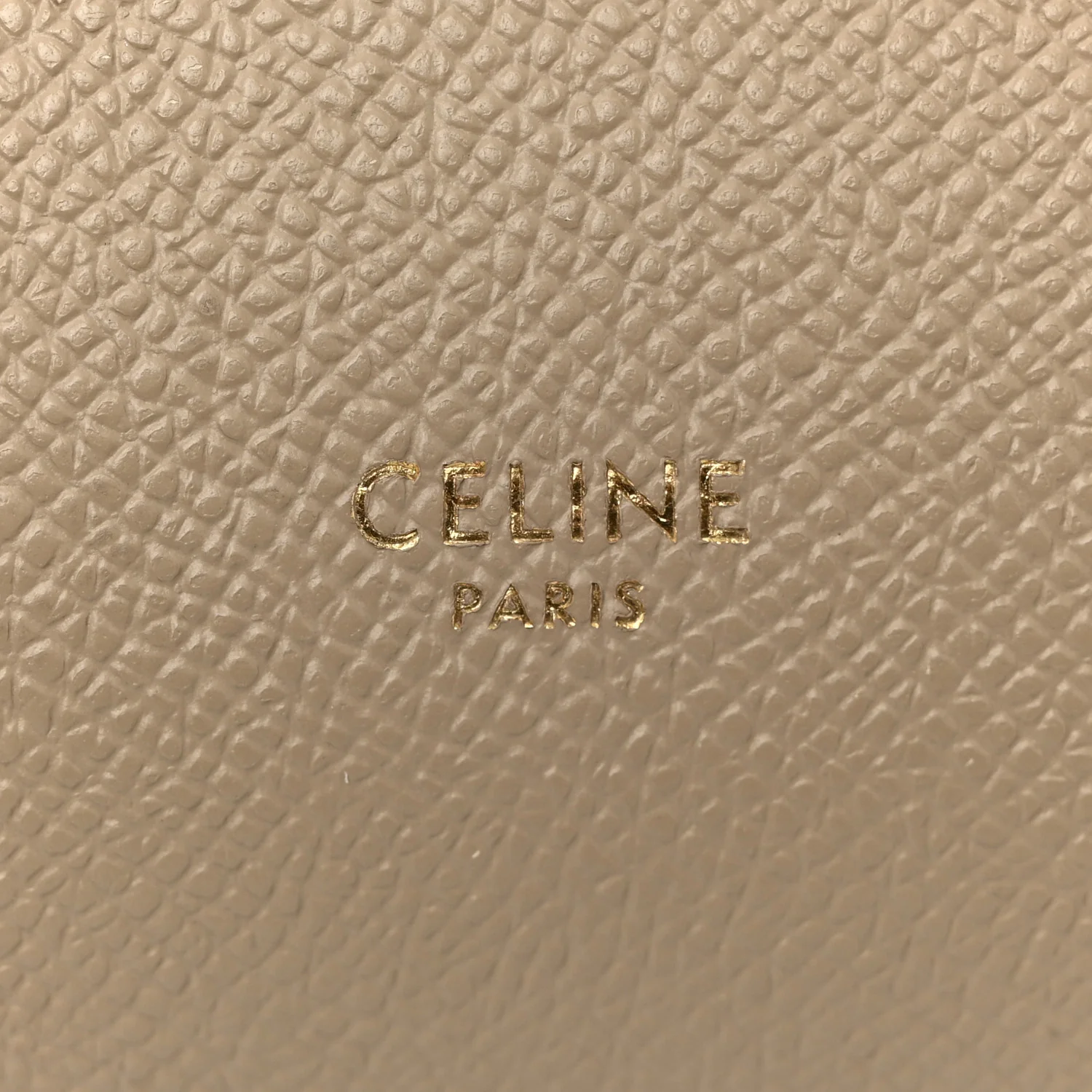 Grained Calfskin Nano Belt Bag Light Taupe - Top Club