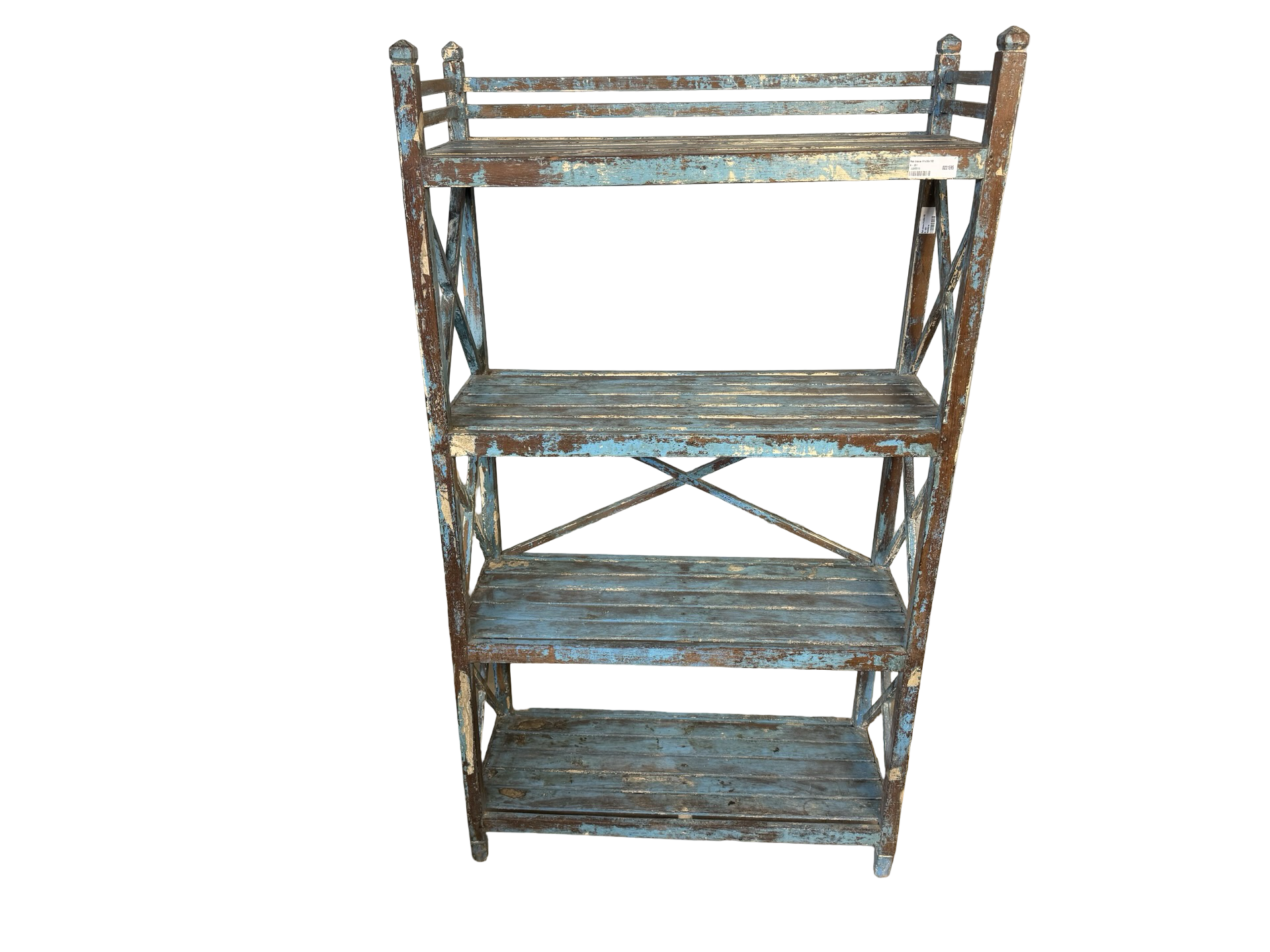 Wandkast groot uniek blauw
