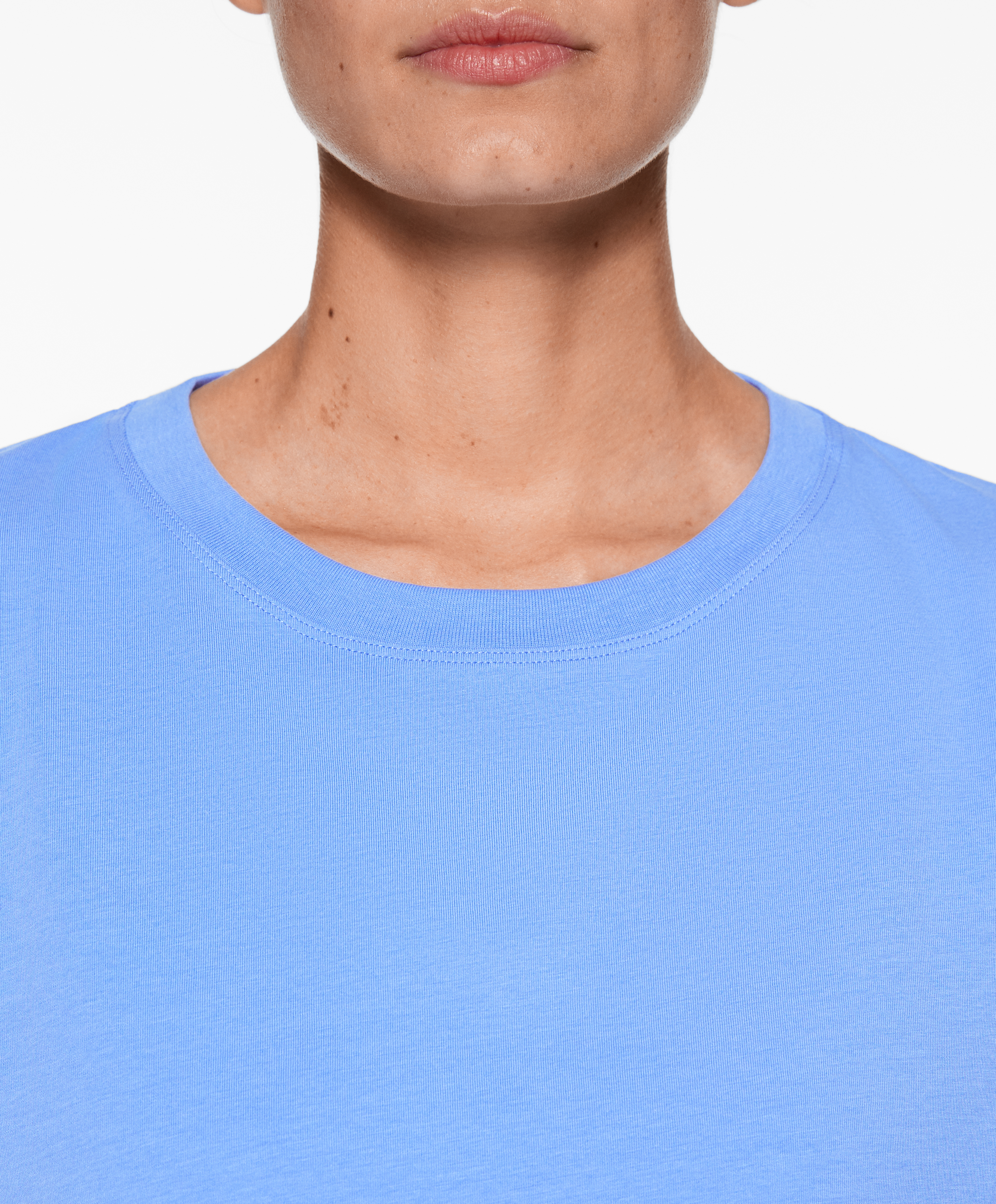 OYSHO Cotton blend sleeveless seamless T-shirt