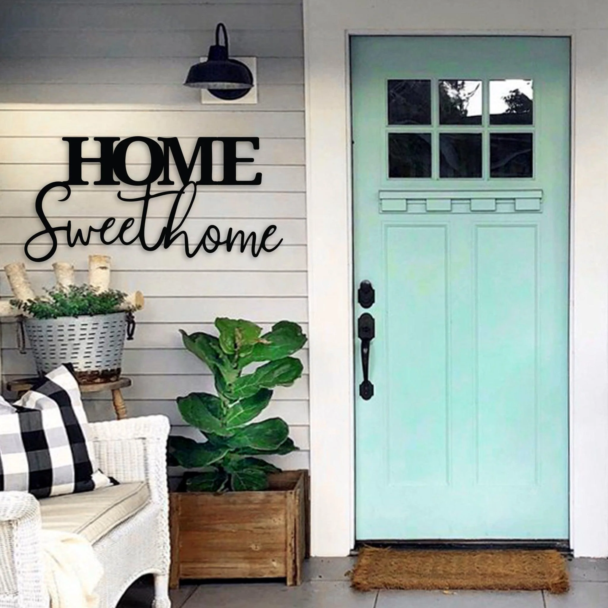 Home Sweet Home Sign - Alvarez Pro Painting LLC