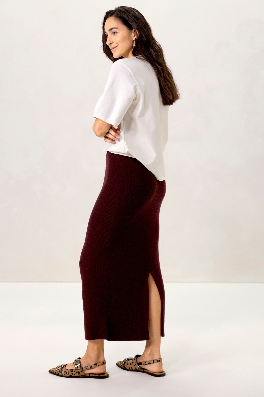 Off white boxy T-shirt