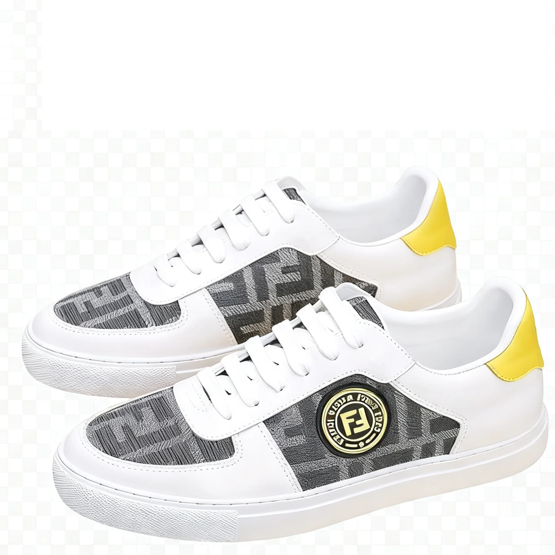 Fendi Men's Sneakers Casual Fashion Sport Shoes - Sneaker Replica Workshop