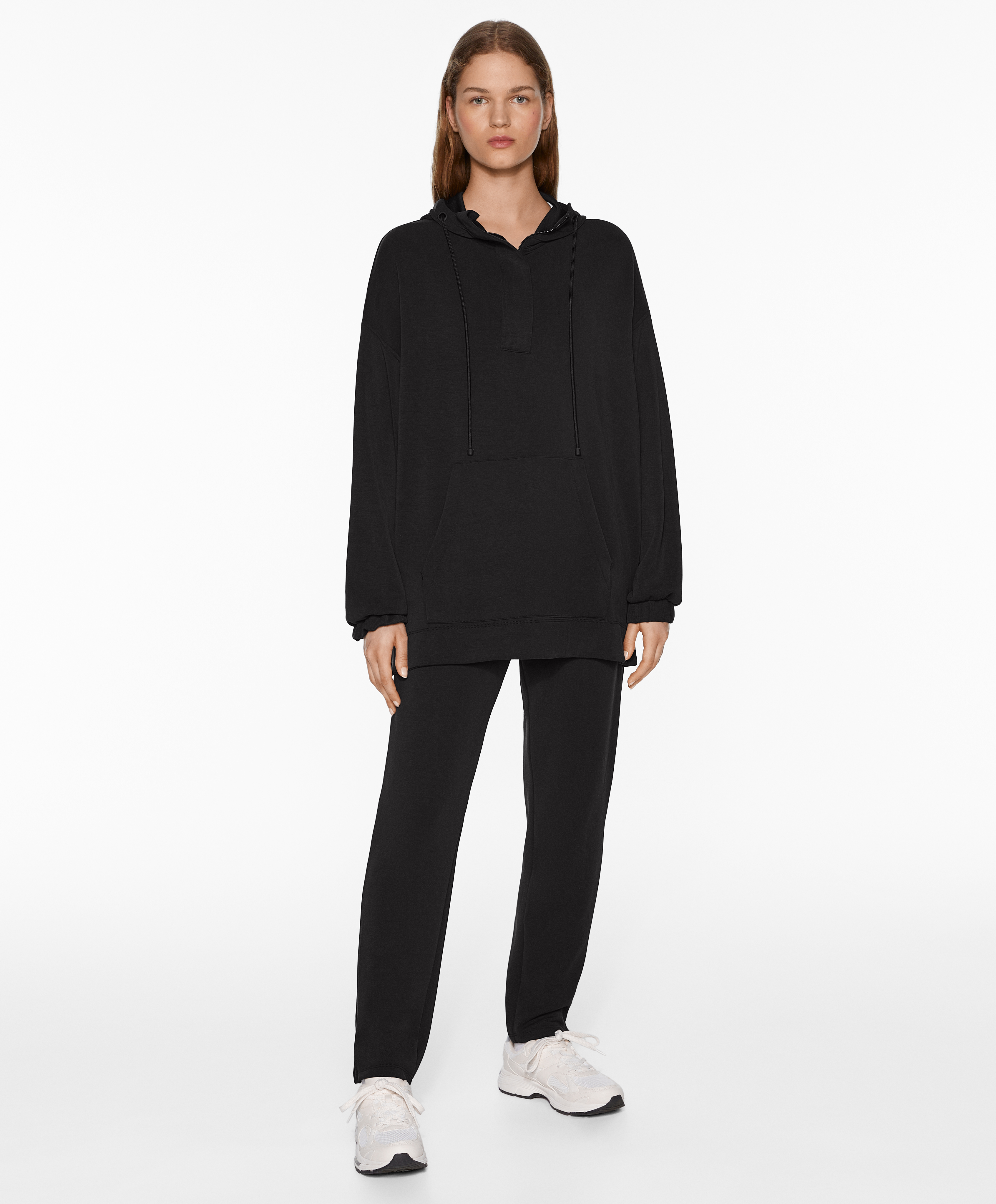 OYSHO Trousers with modal