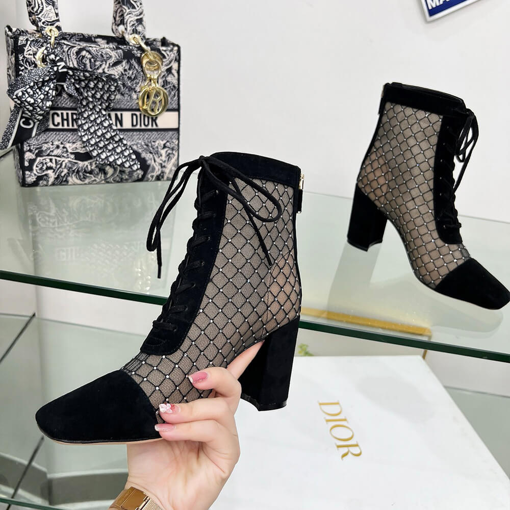 Dior Naughtily-D Heeled Ankle Boot - Top Club