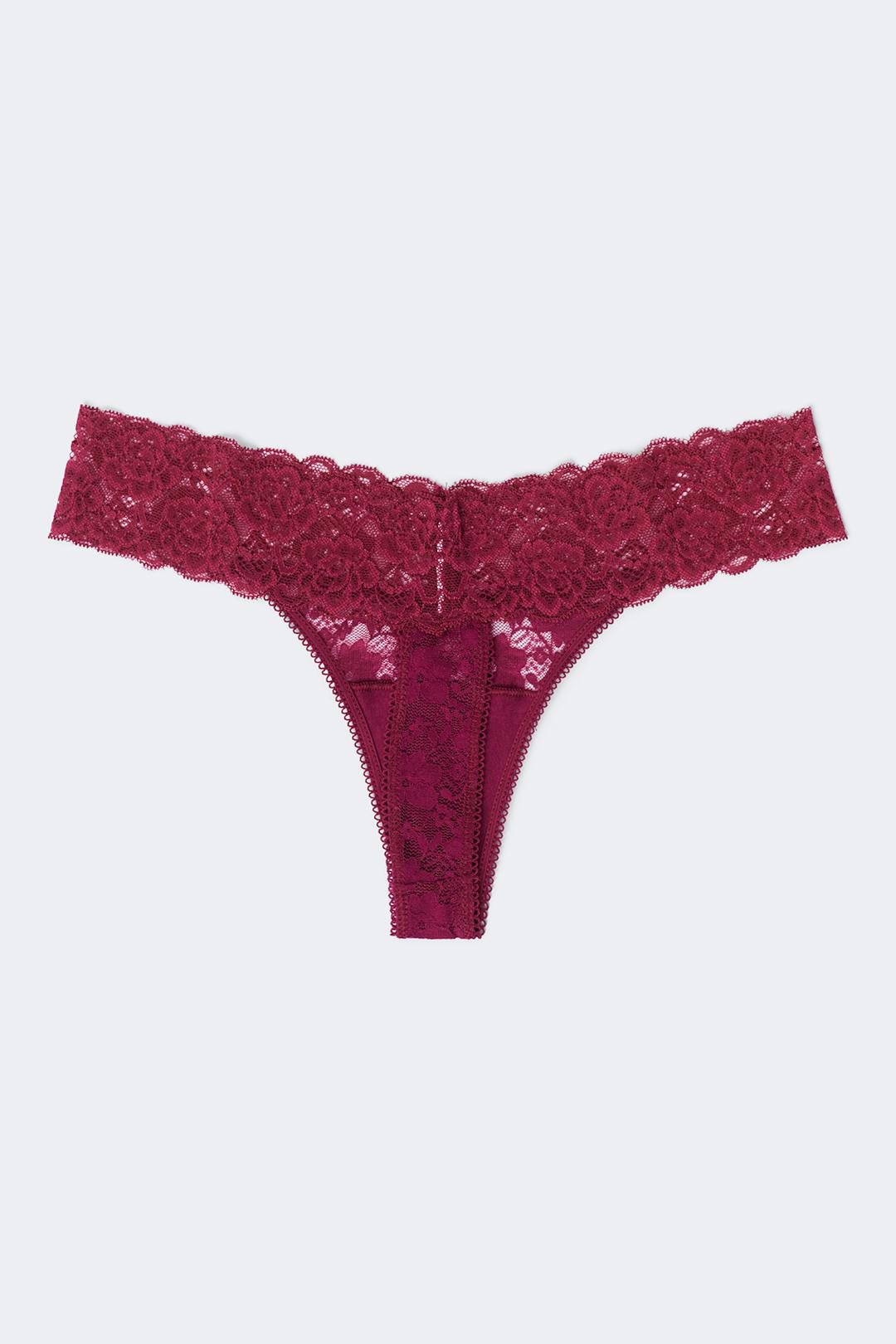 Gina Tricot 3-pack lace thong