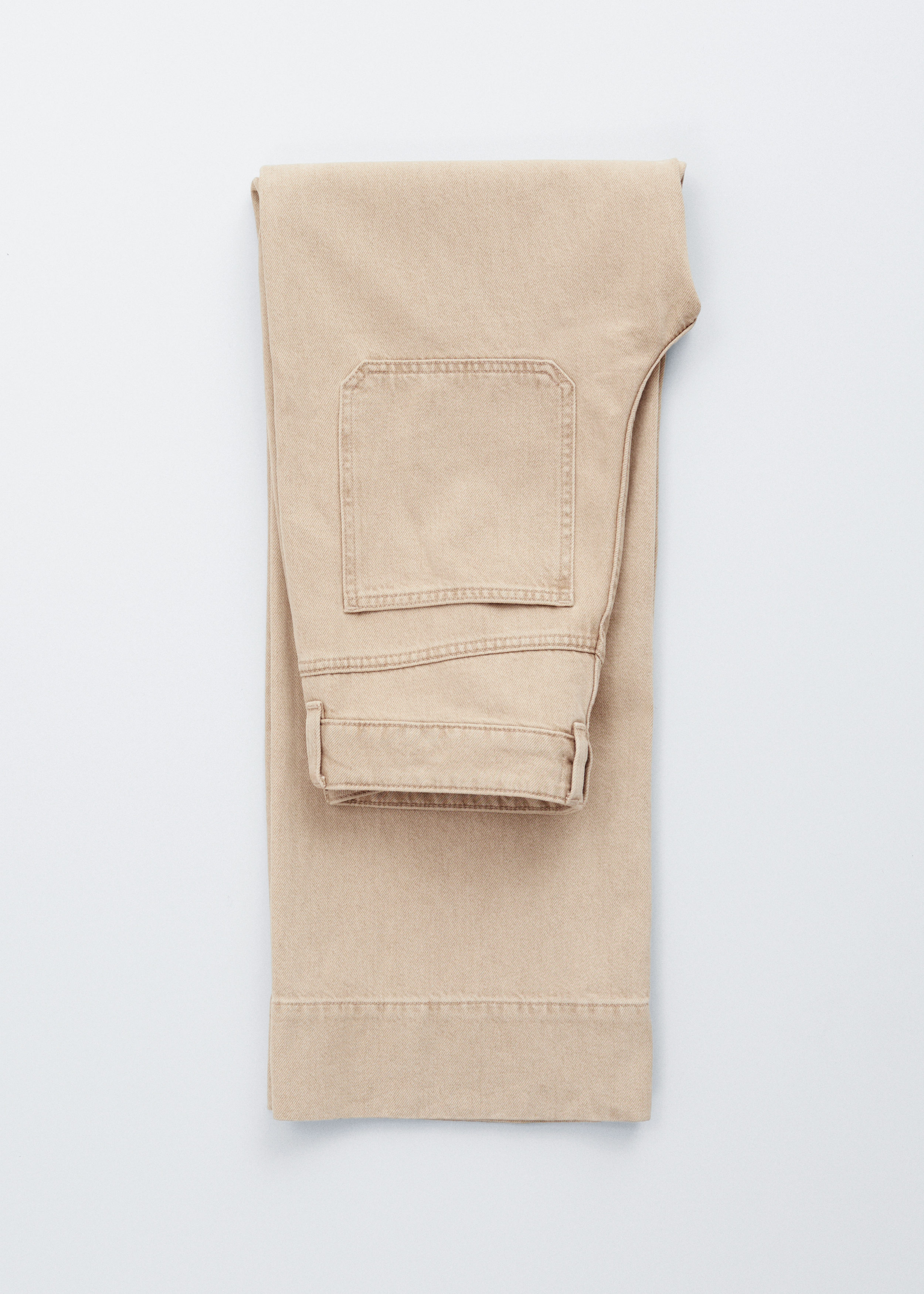 & Other Stories BEIGE STRAIGHT-LEG JEANS