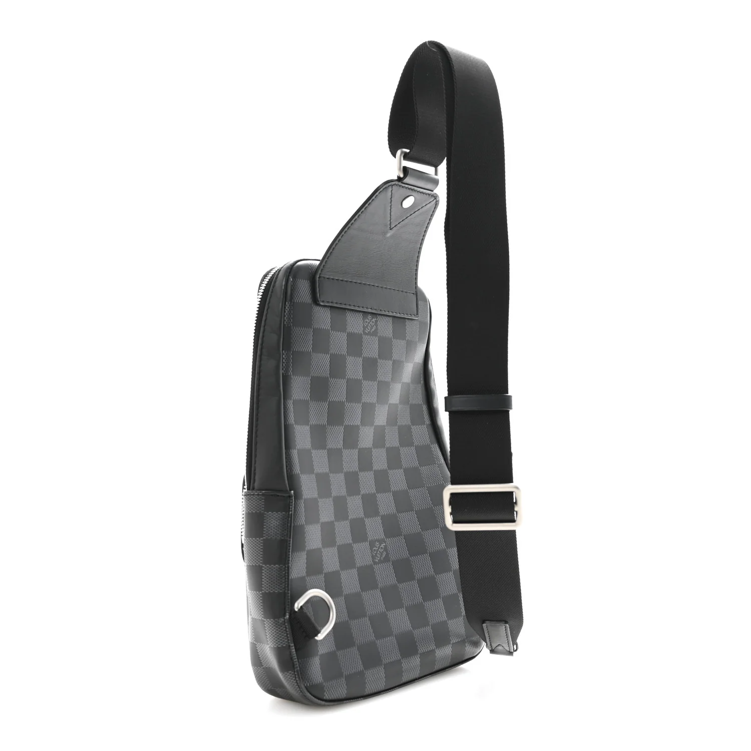 Damier Graphite Avenue Sling Bag Onyx Silver - Top Club