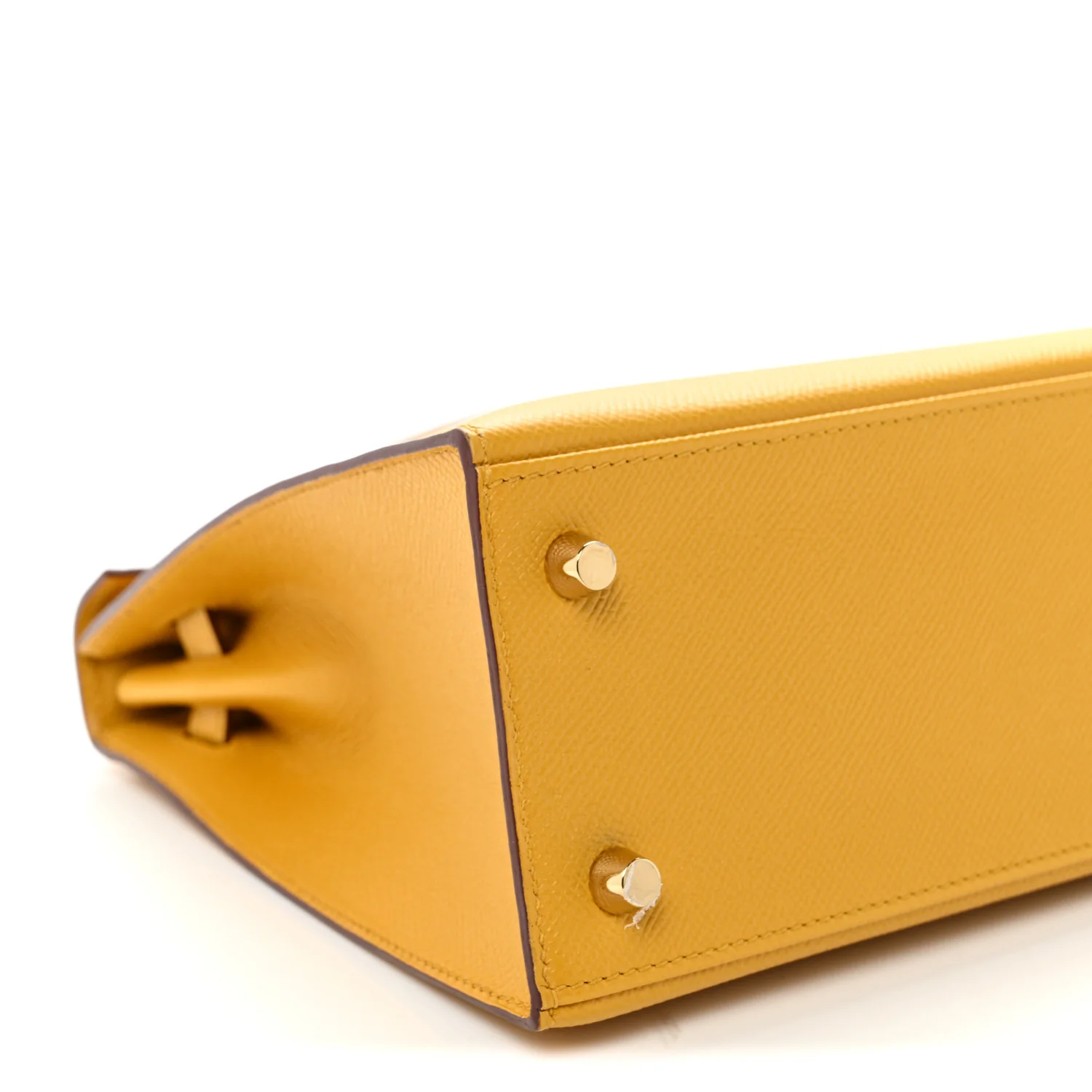 Epsom Kelly Sellier 25 Jaune Ambre - Top Club