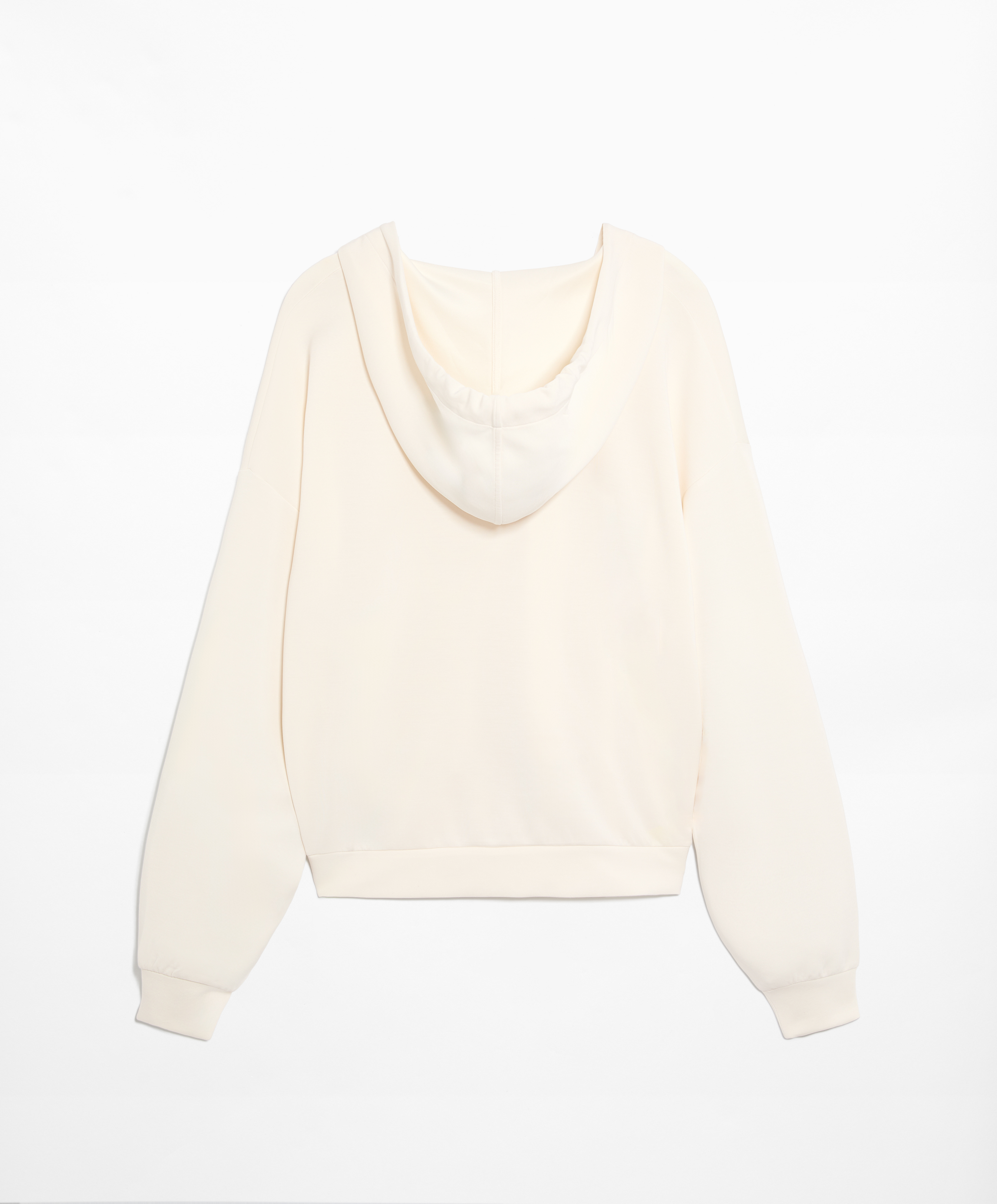 OYSHO V-neck sweatshirt with modal