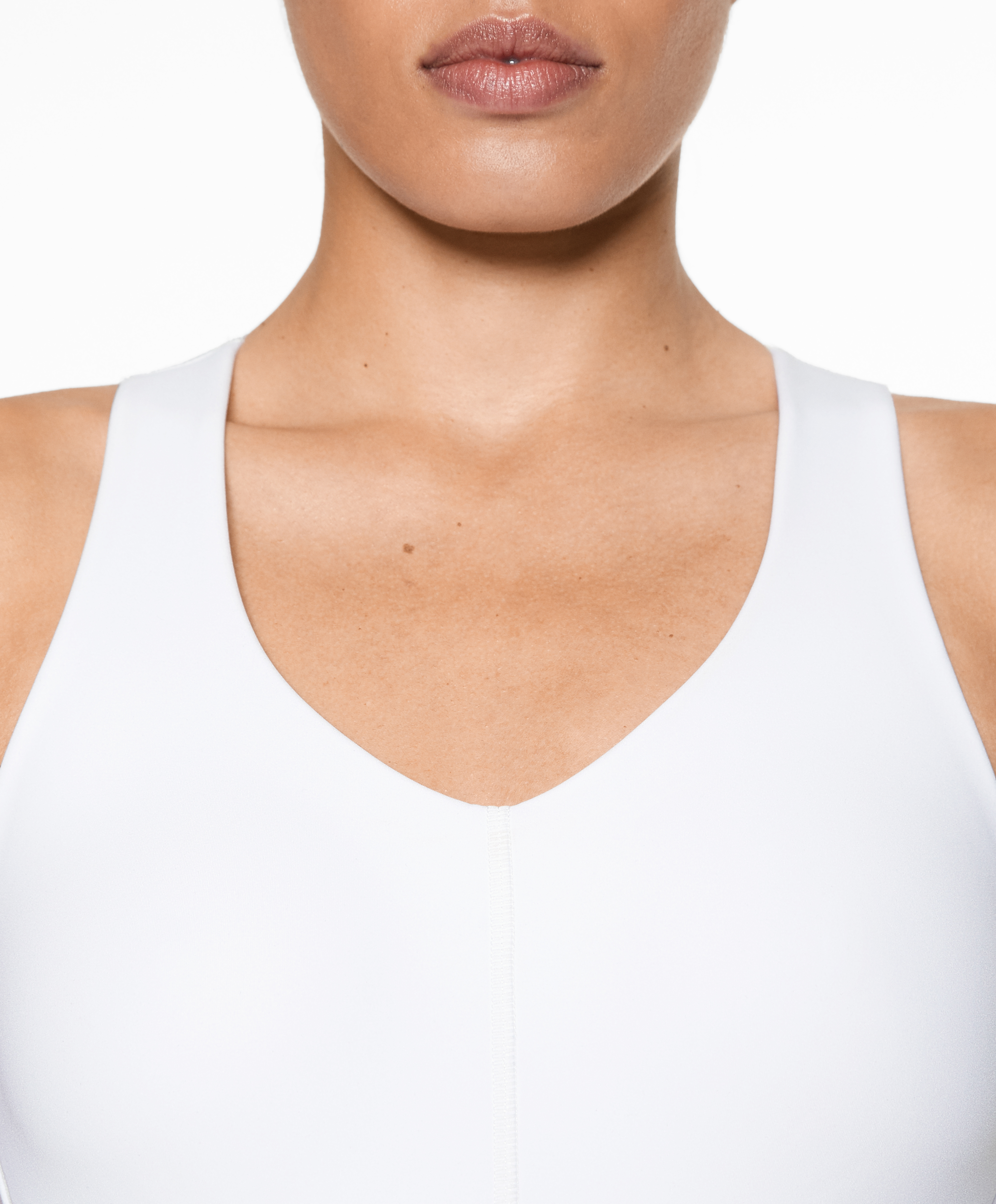 OYSHO Reflective strap compressive tank top