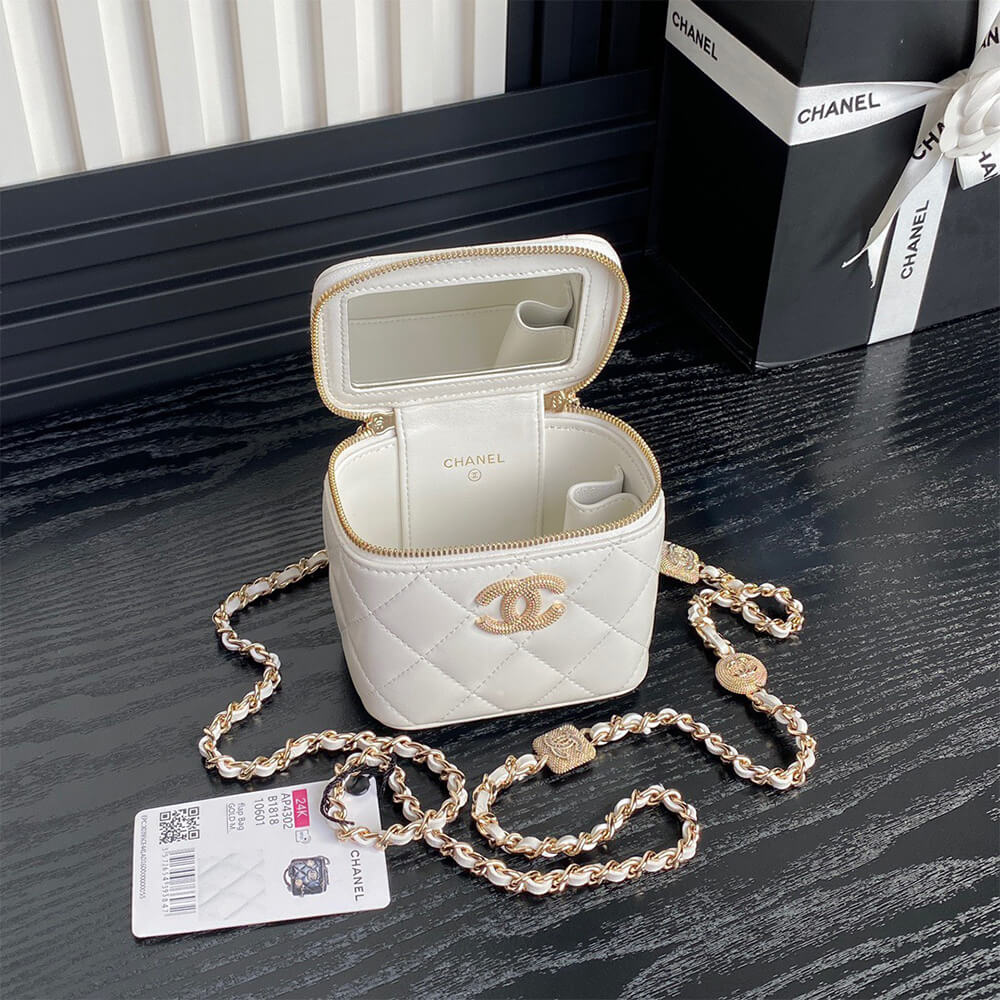 CHANEL Small Vanity with Chain(HIGH-END GRADE) - Top Club