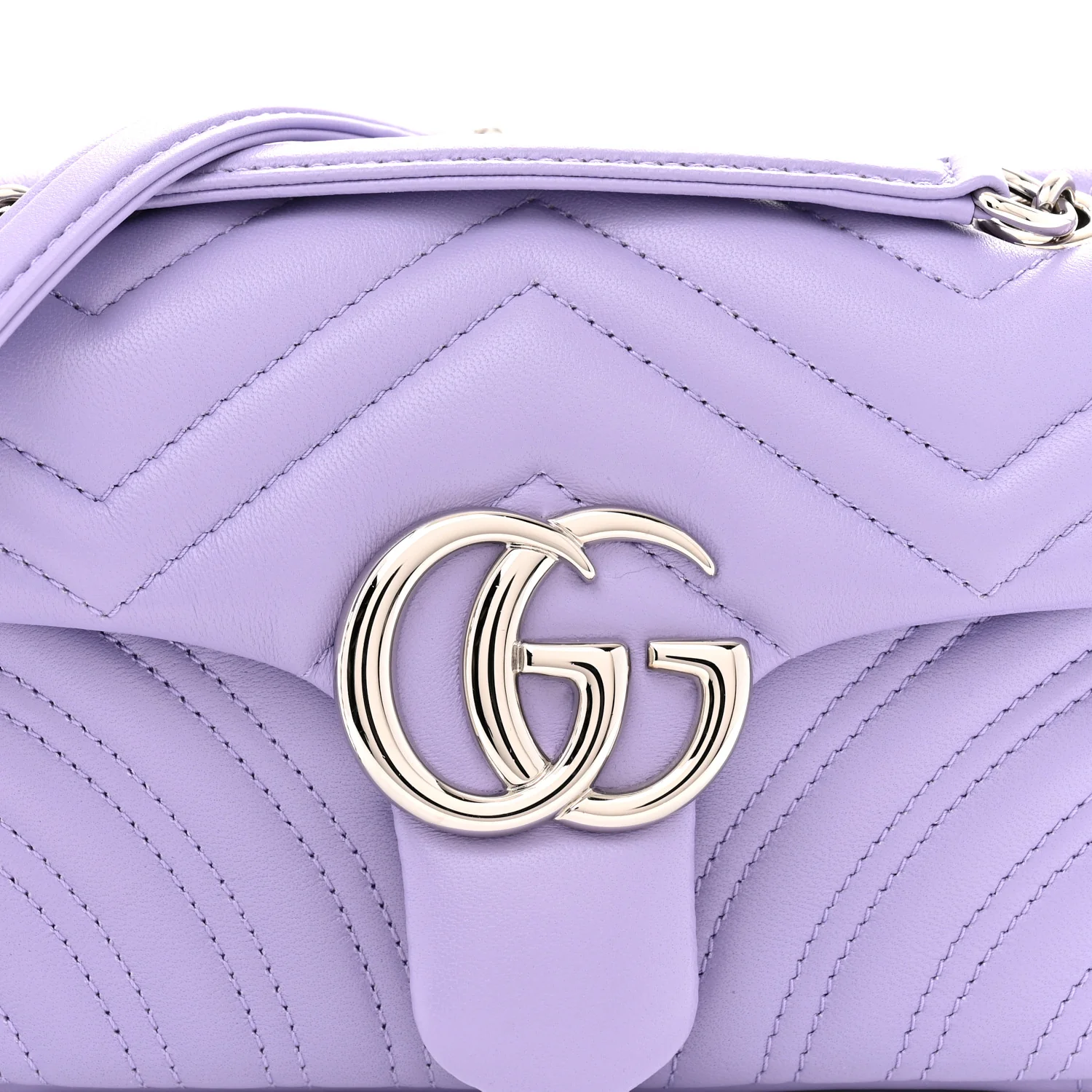 Lambskin Matelasse Small GG Marmont Shoulder Bag Lapis - Top Club