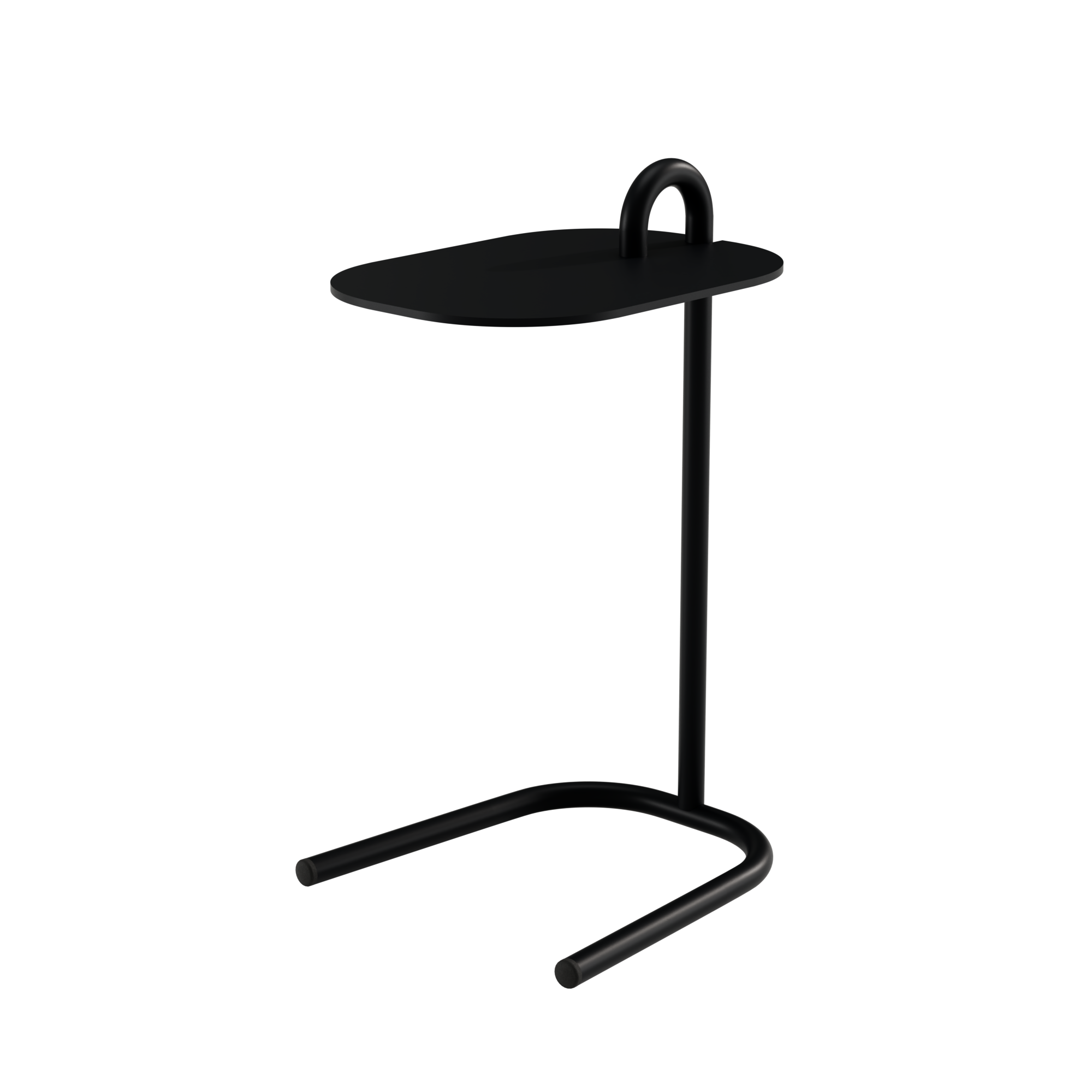 Stand by Me Steel bijzettafel (56cm hoog) - RAL9005 Jet Black