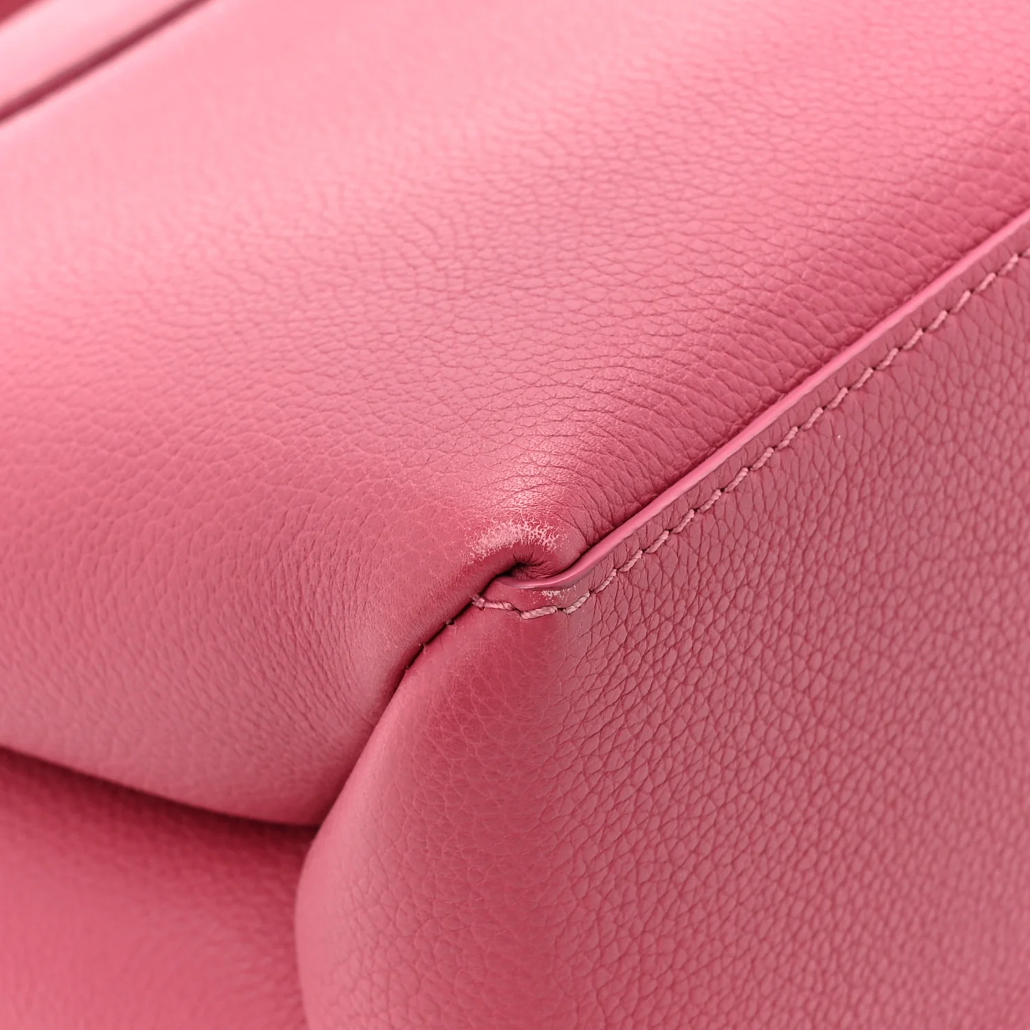 Soft Calfskin My Lockme Top Handle Lie De Vin Oxford Greige - Top Club