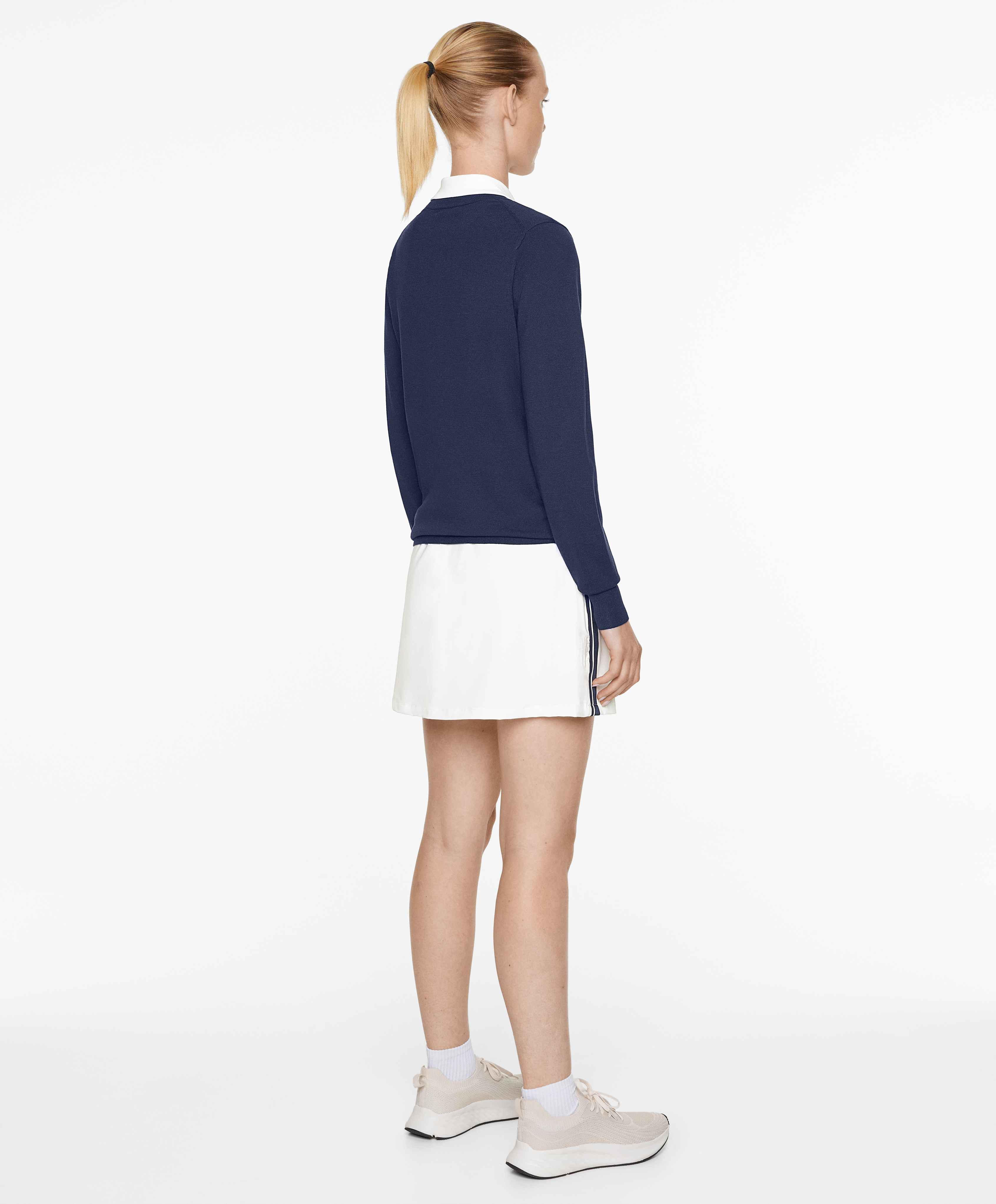OYSHO V-neck knit sweater