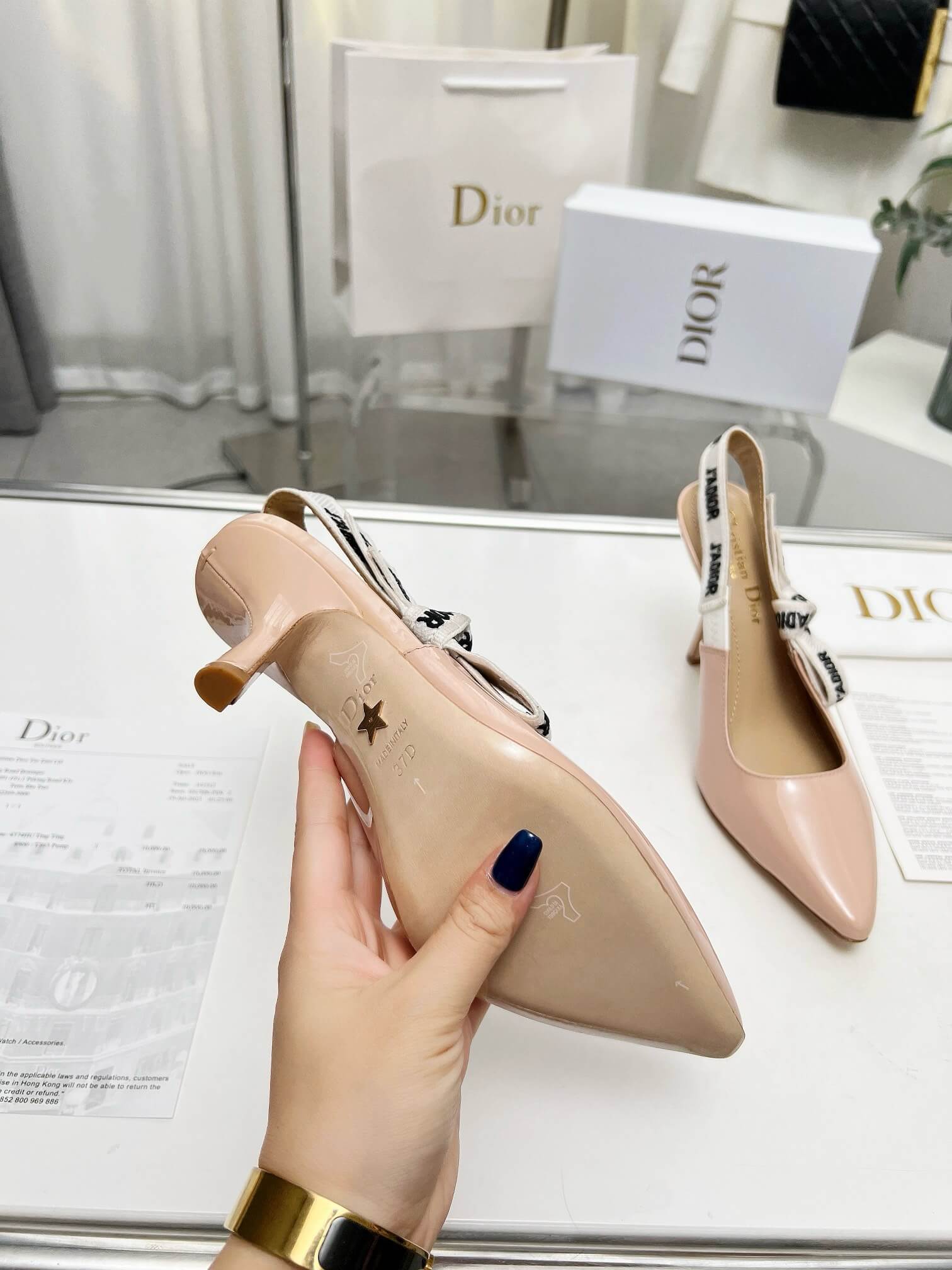 J Adior Slingback Pump - Top Club
