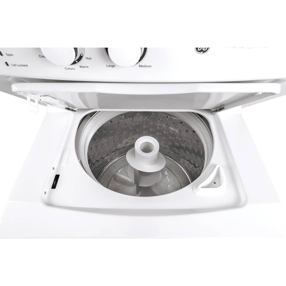 2025 3.8 Cu. Ft. Top Load Washer and 5.9 Cu. Ft. Electric Dryer Laundry Center – White