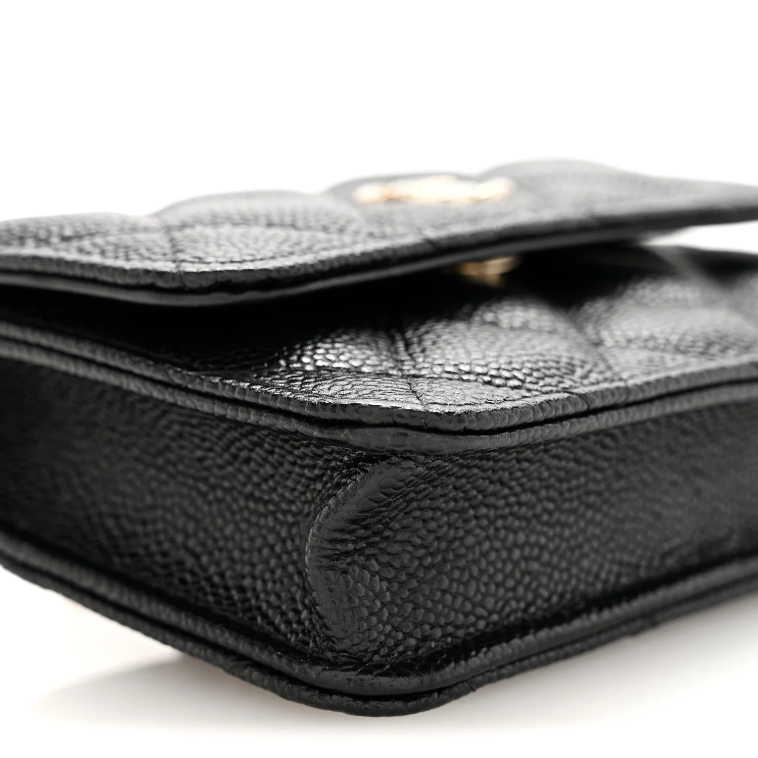 Caviar Quilted Belt Bag Black - Top Club