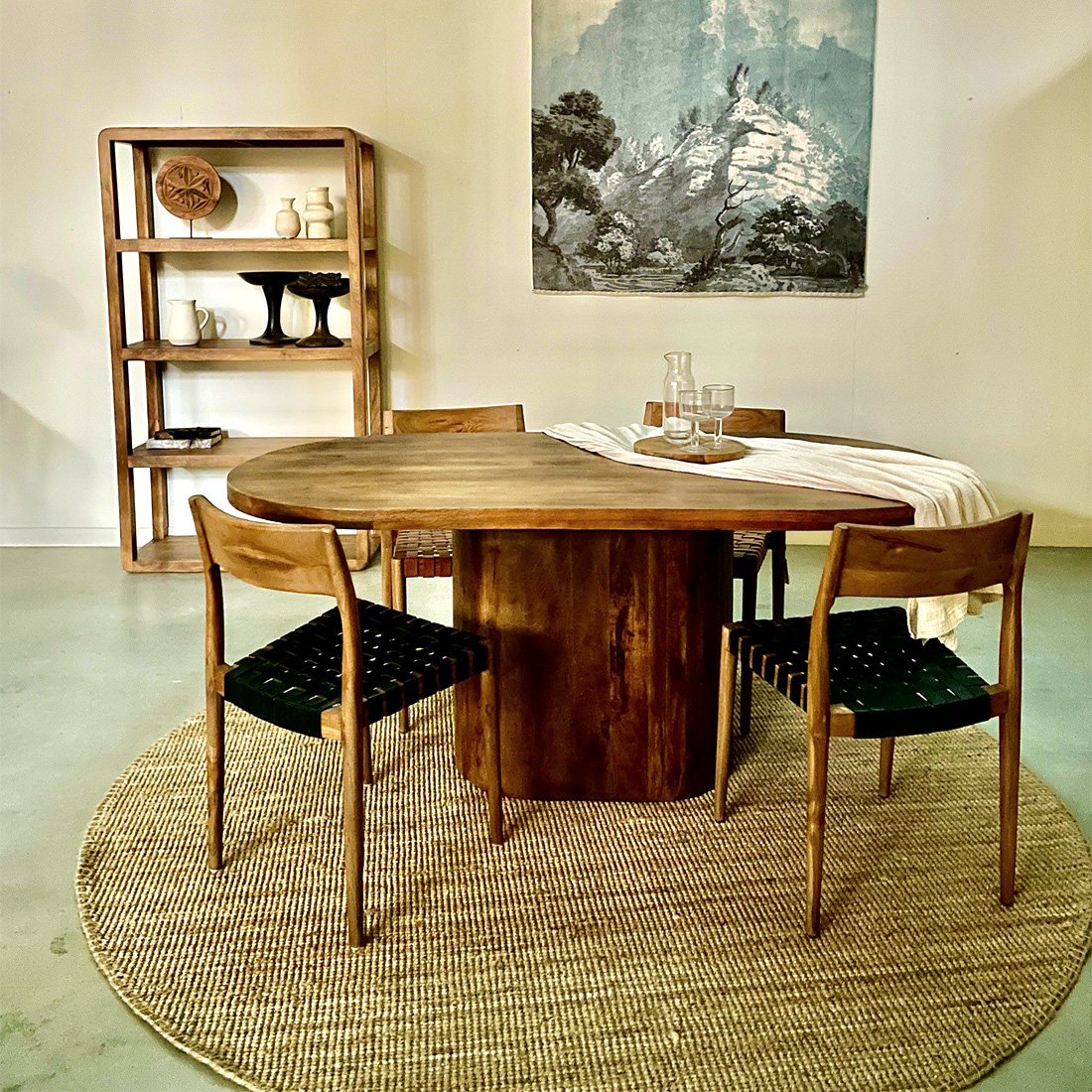 Eettafel Bullnose Oblong TAMW60B - 240cm