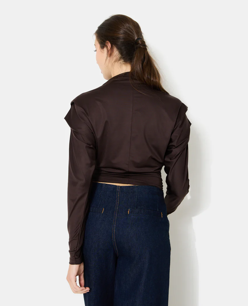 Pimkie Top manches chauve-souris avec pinces et fronces