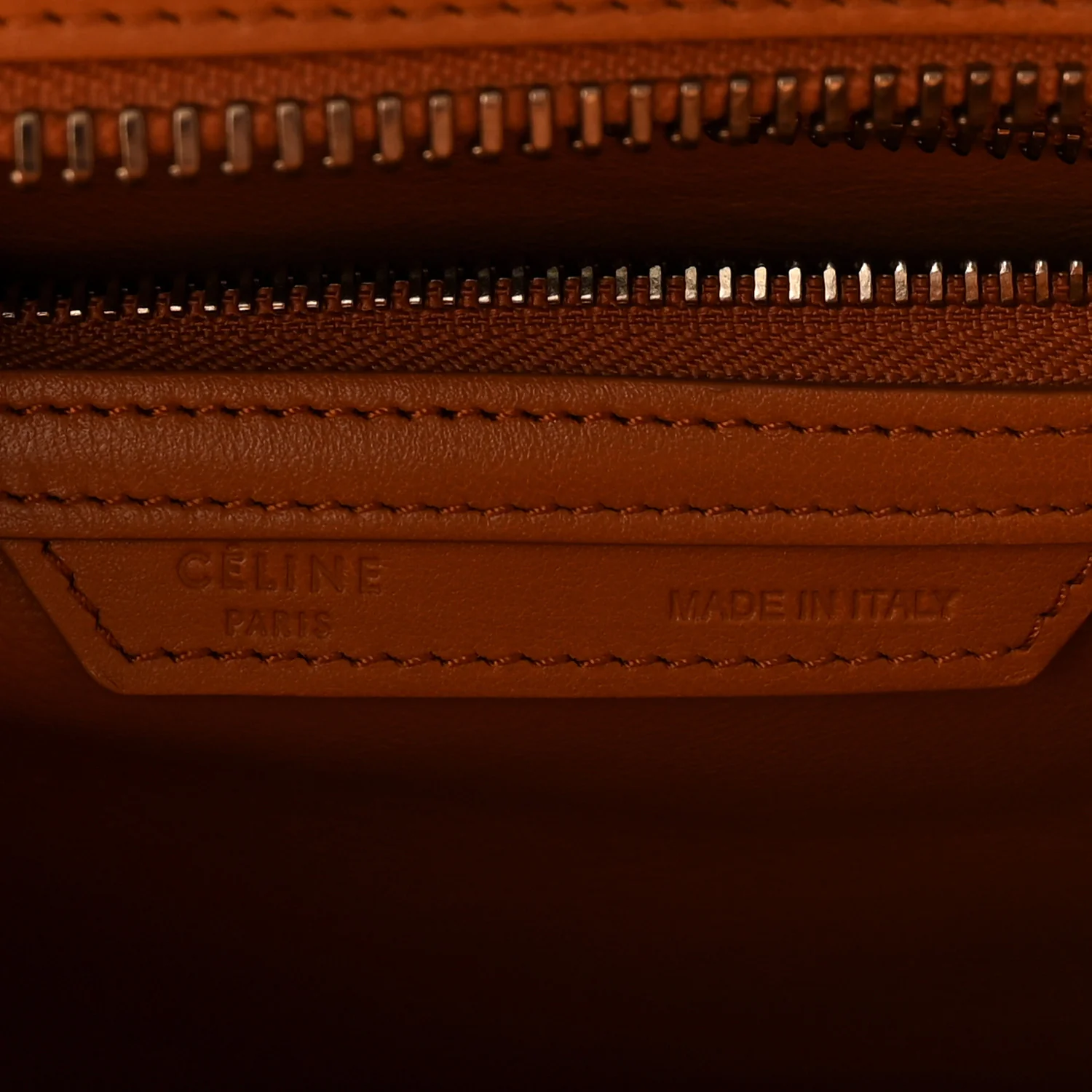 Smooth Calfskin Micro Luggage Light Copper - Top Club