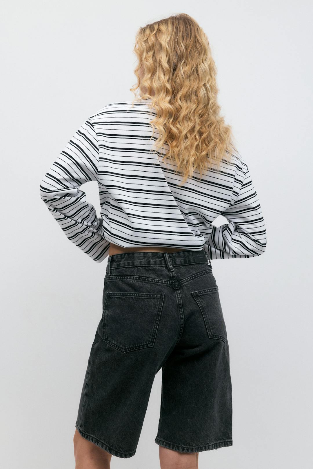 Gina Tricot baggy denim shorts