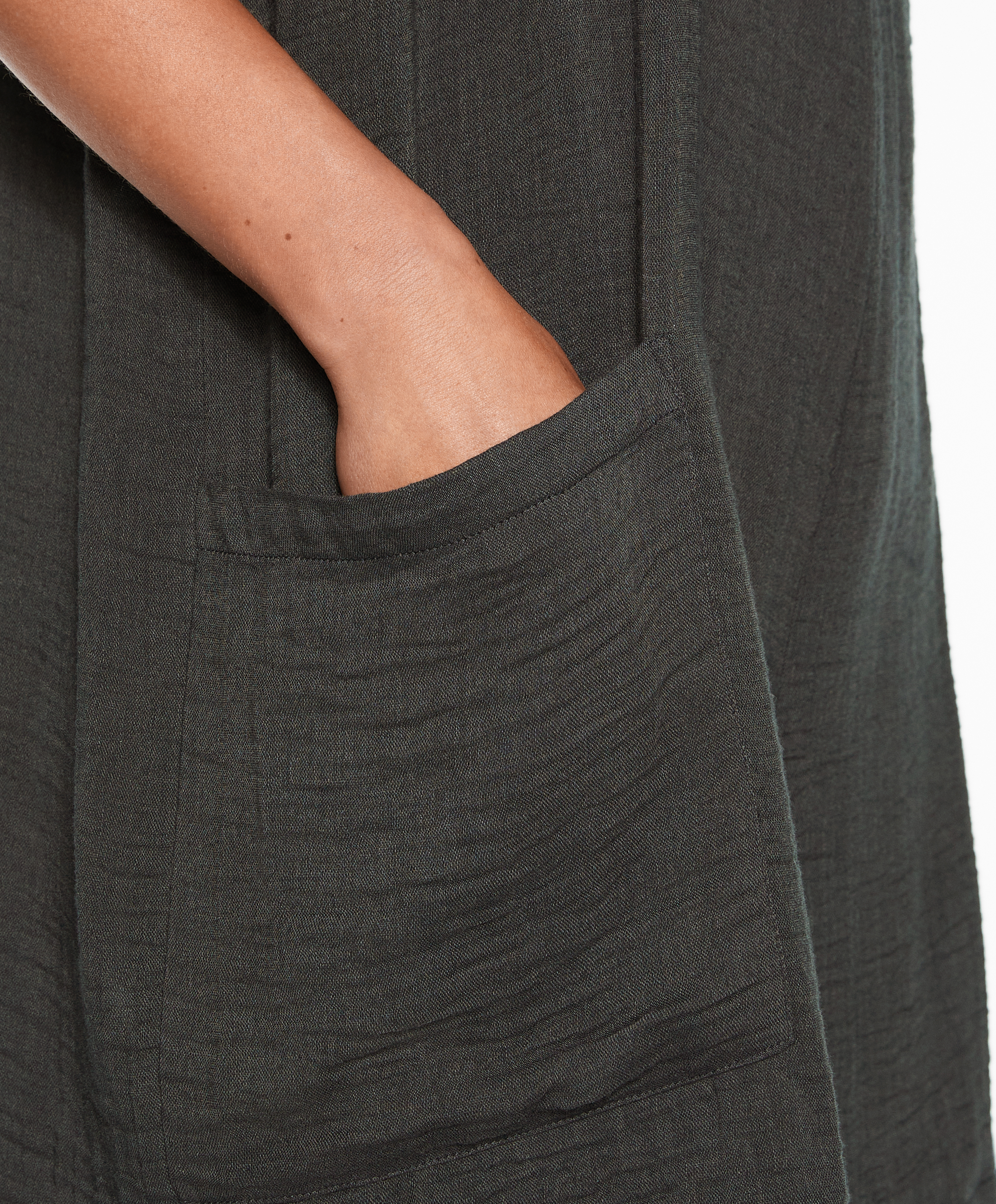OYSHO Short jumpsuit with cotton