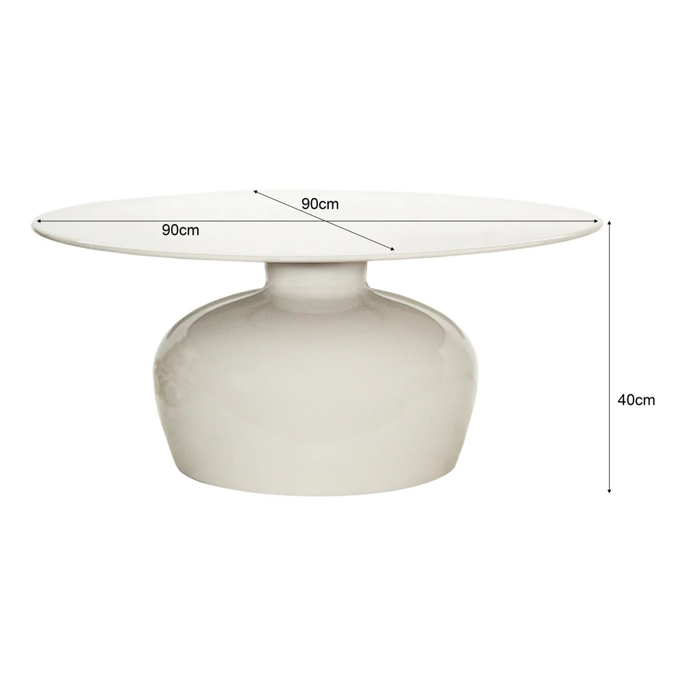 Salontafel Mira off-white
