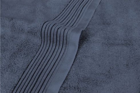 Handdoek Juliet 50x100 cm (set van 2) Grijs